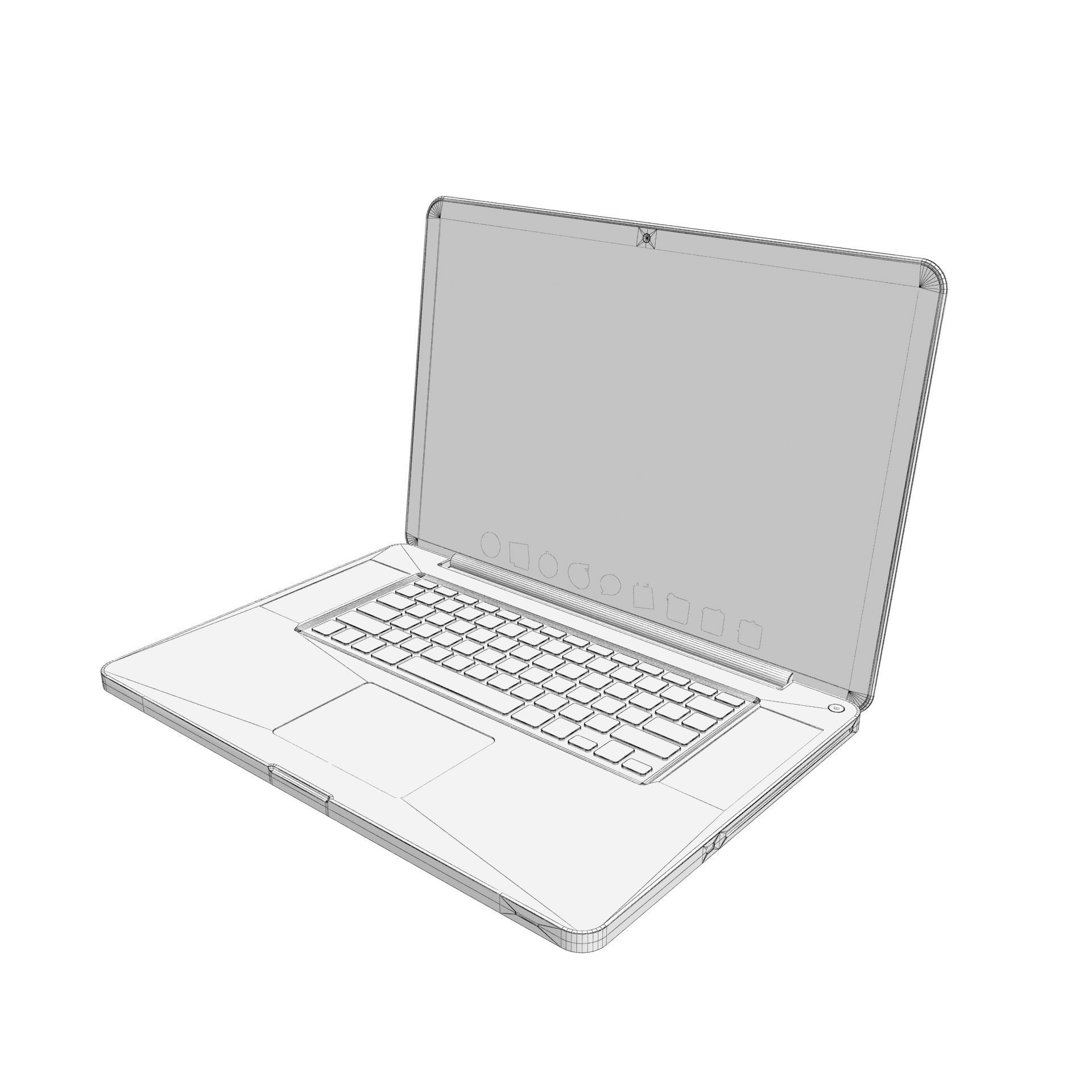 Mac Book 17pp 3D model_13
