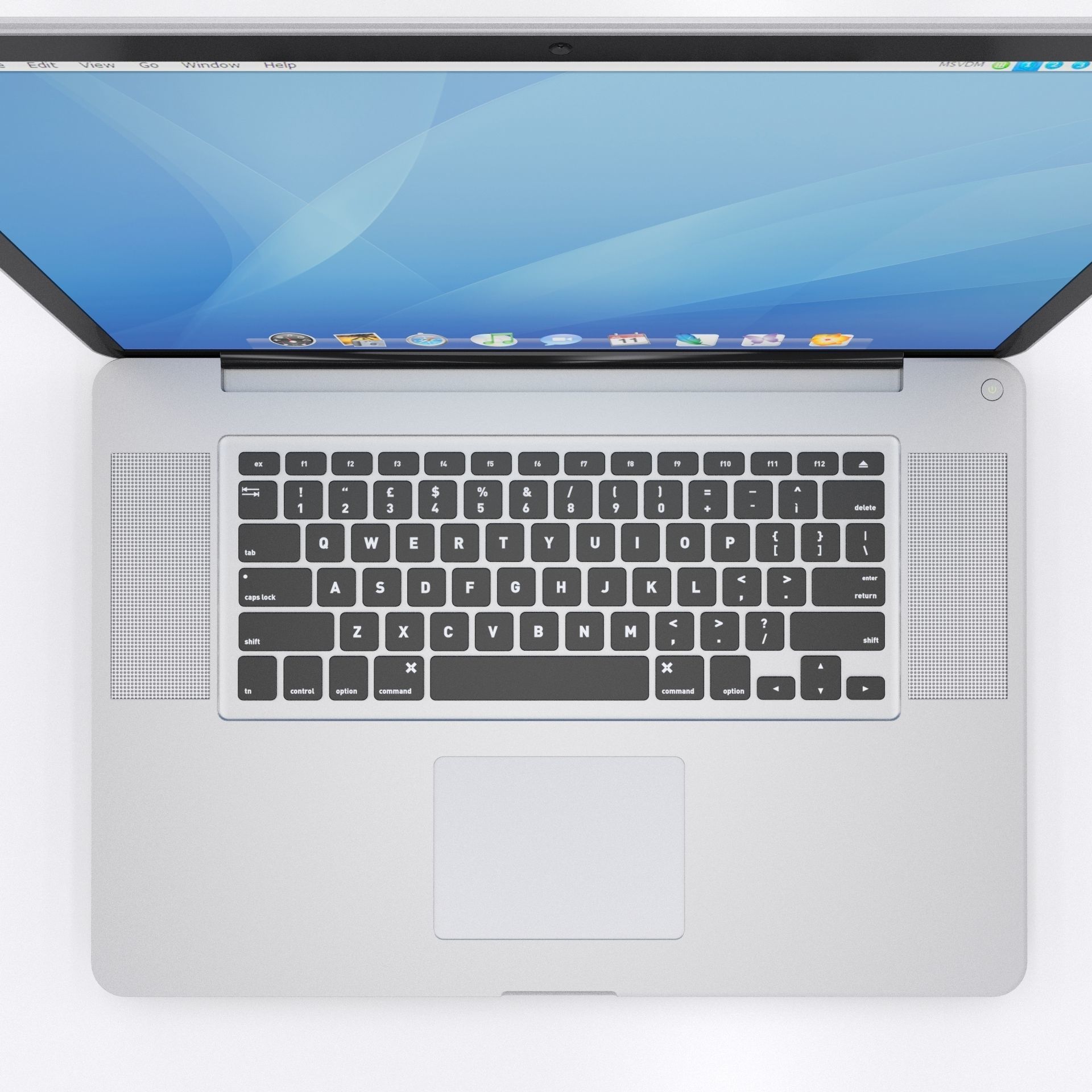 Mac Book 17pp 3D model_2