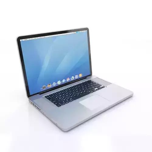 Mac Book 17pp 3D model
