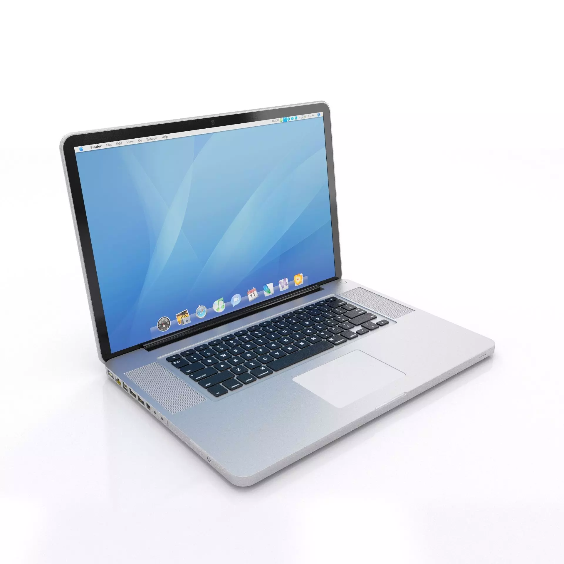 Mac Book 17pp 3D model_0