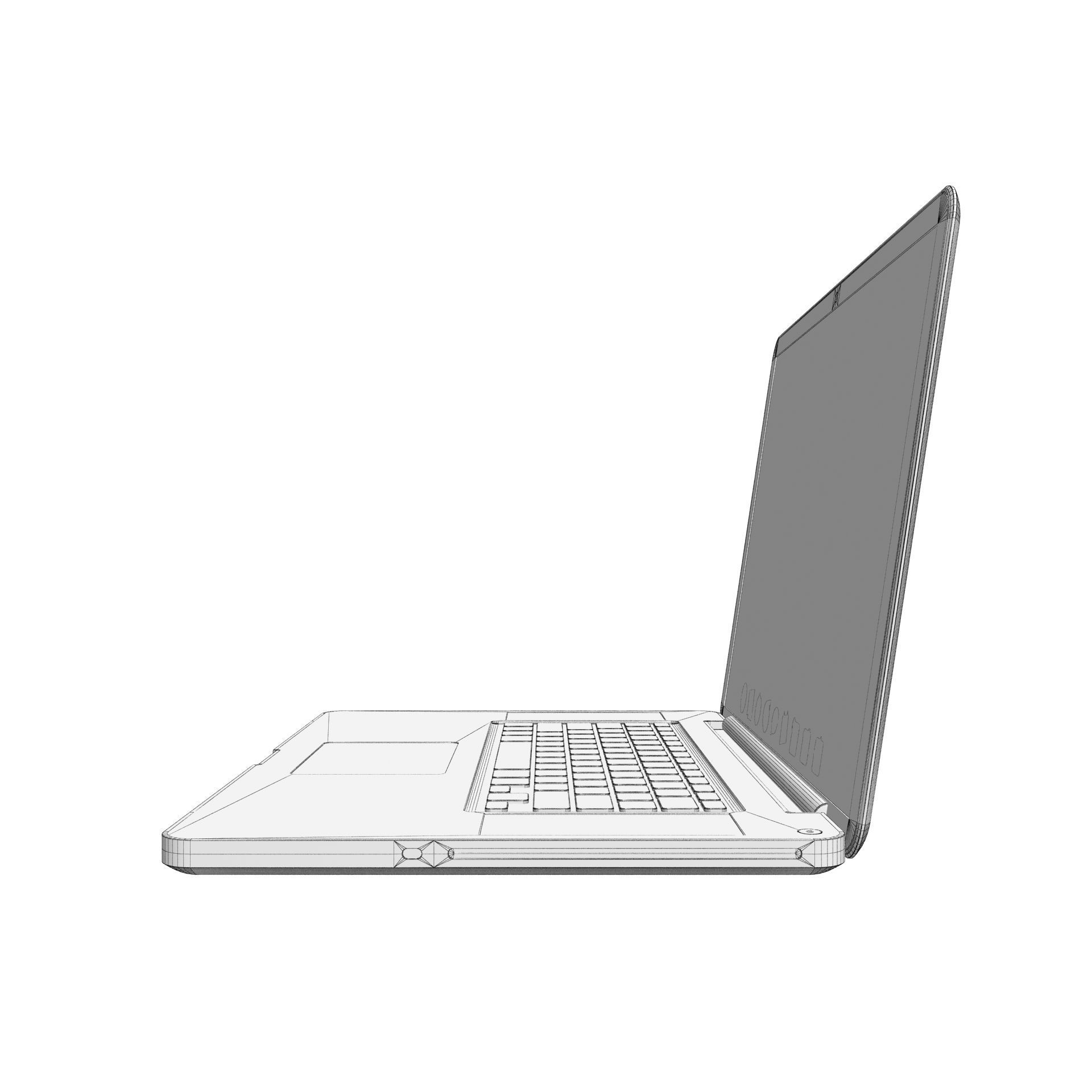 Mac Book 17pp 3D model_14