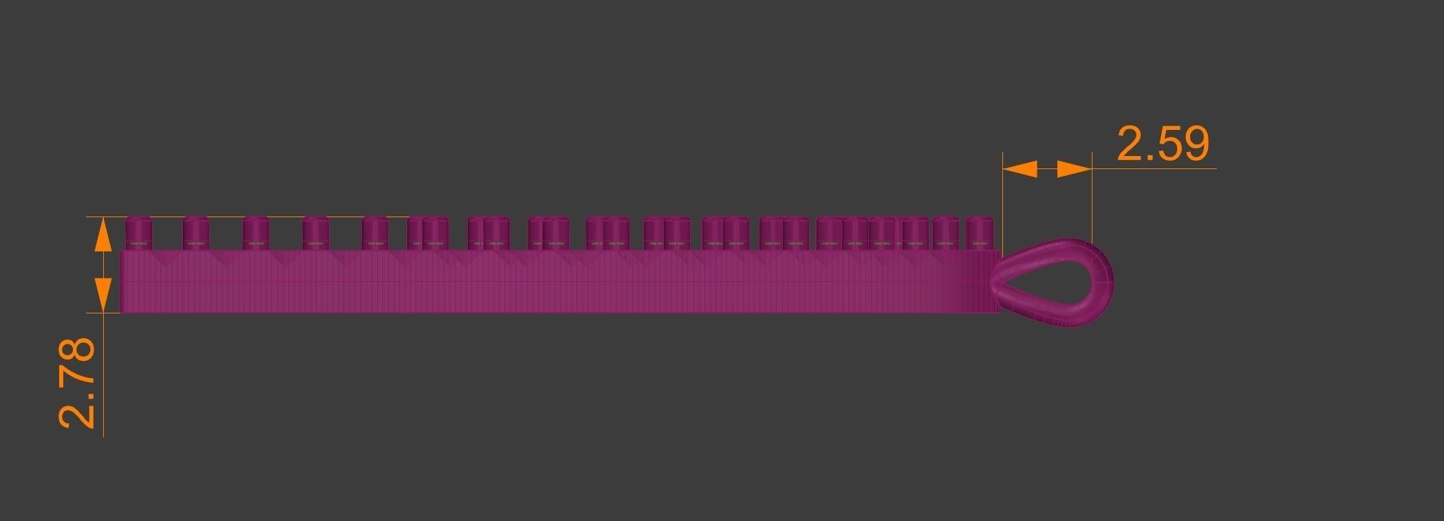 Diamond Letter M Pendant Gold Silver Platinum Luxury Jewelry 3D print model_4