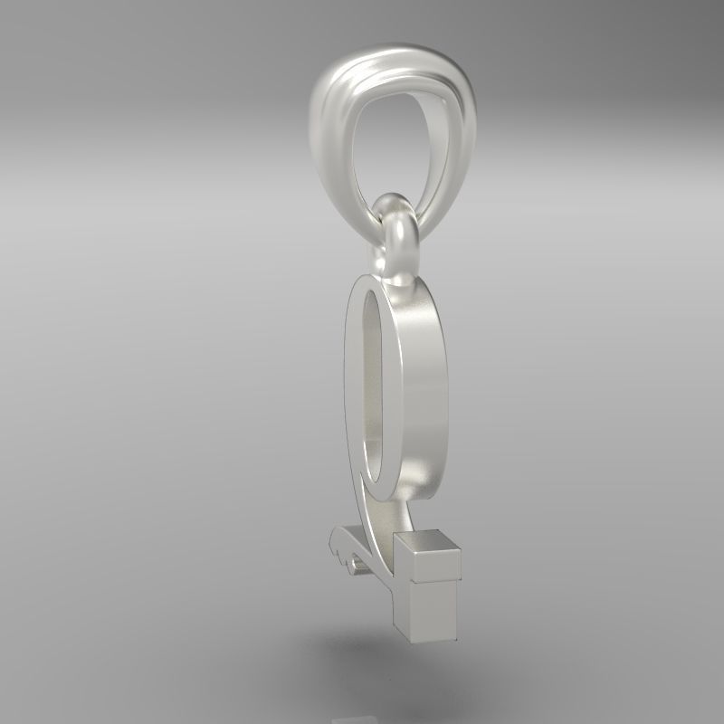 Decorative Letter Z 3D print model_24