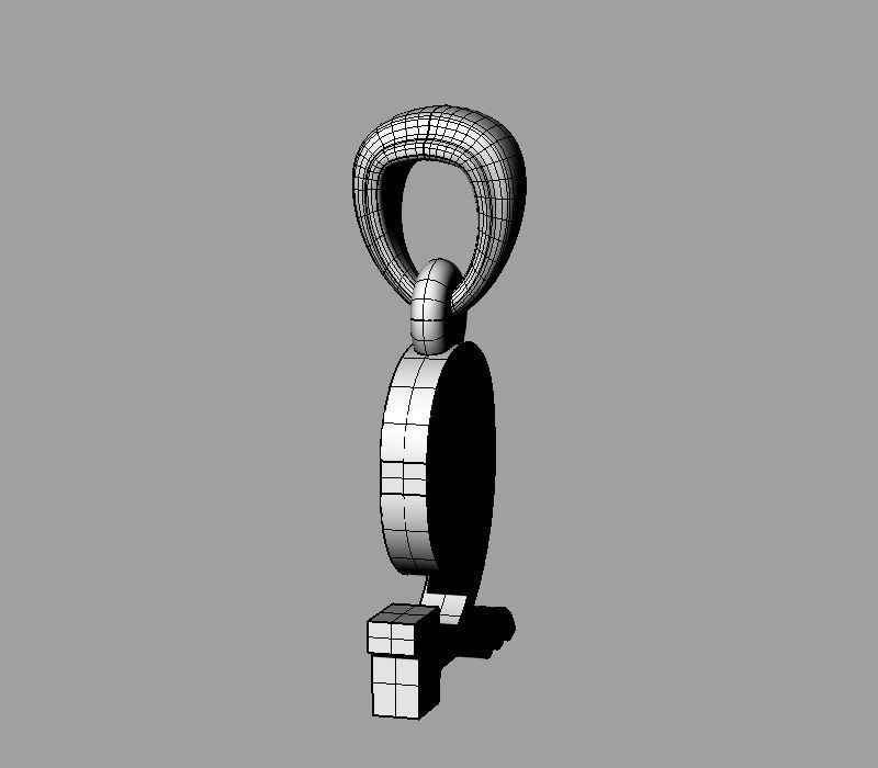 Decorative Letter Z 3D print model_10