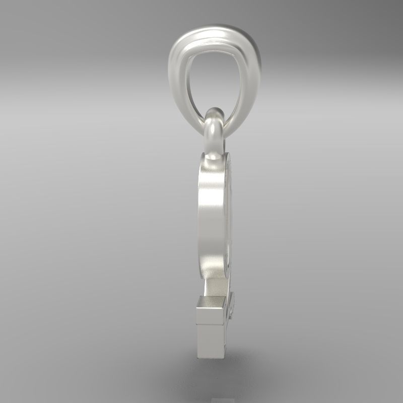 Decorative Letter Z 3D print model_25