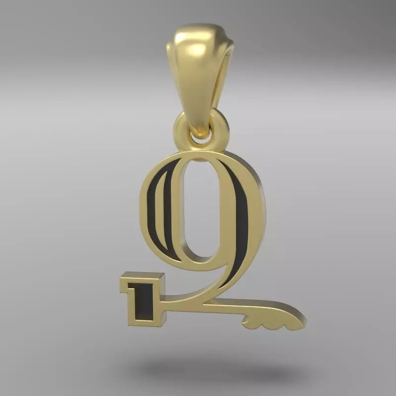 Decorative Letter Z 3D print model_0
