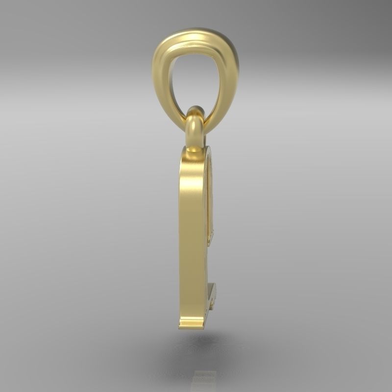 Decorative Letter Y 3D print model_14