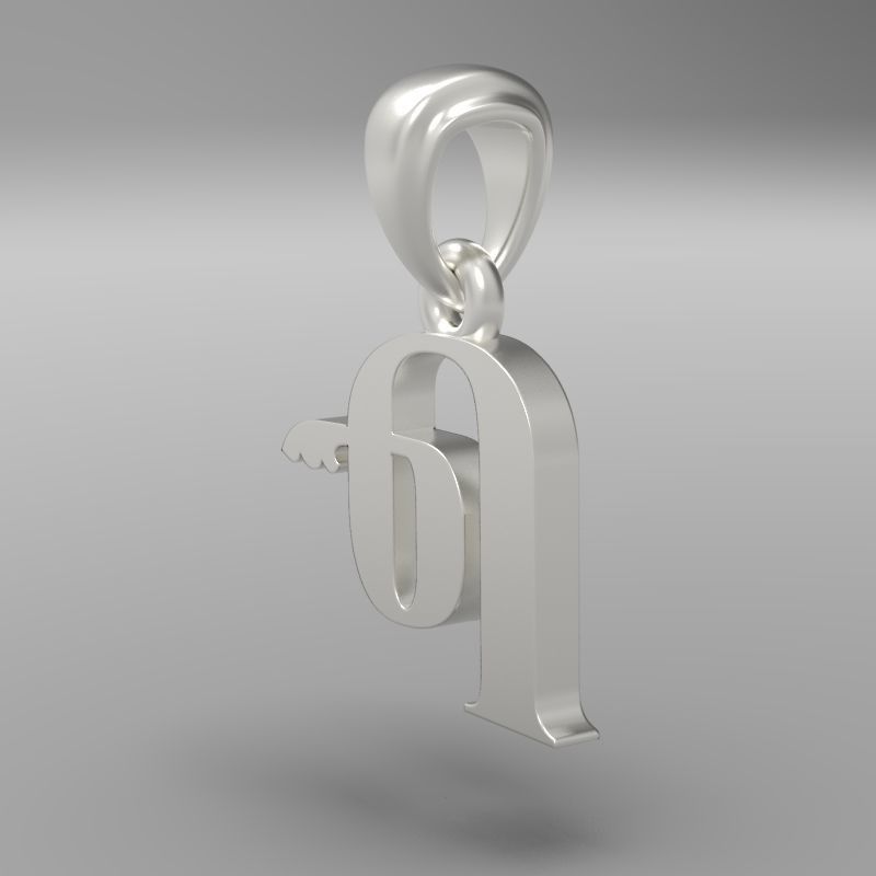 Decorative Letter The 3D print model_23