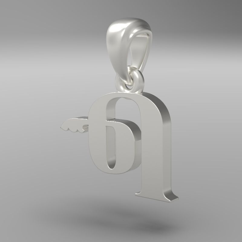 Decorative Letter The 3D print model_22