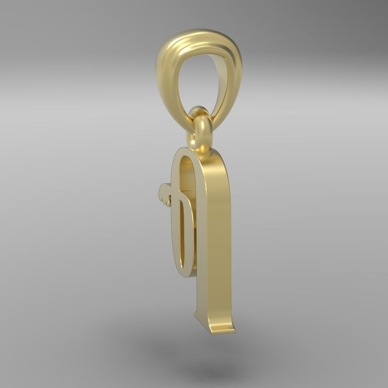 Decorative Letter The 3D print model_13