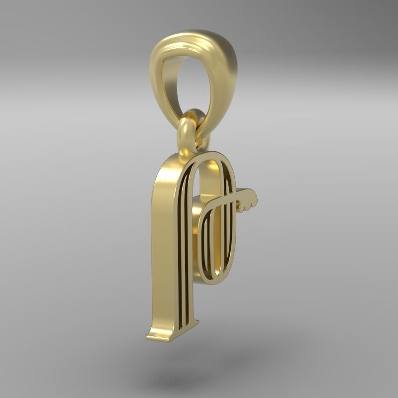Decorative Letter The 3D print model_15