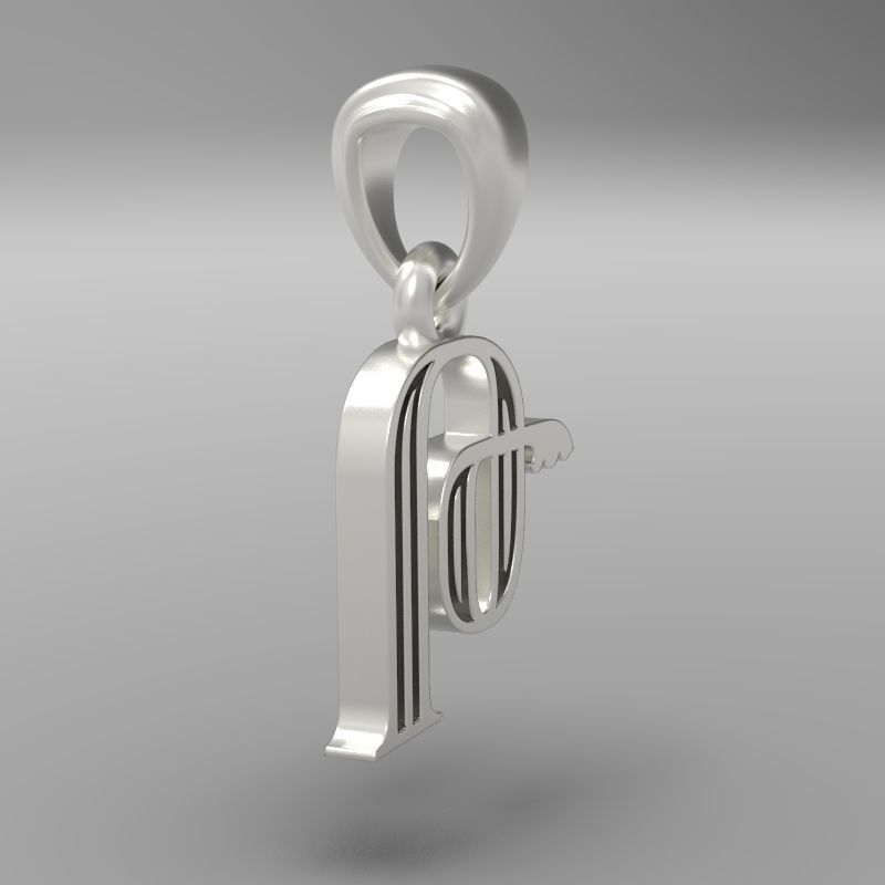 Decorative Letter The 3D print model_26