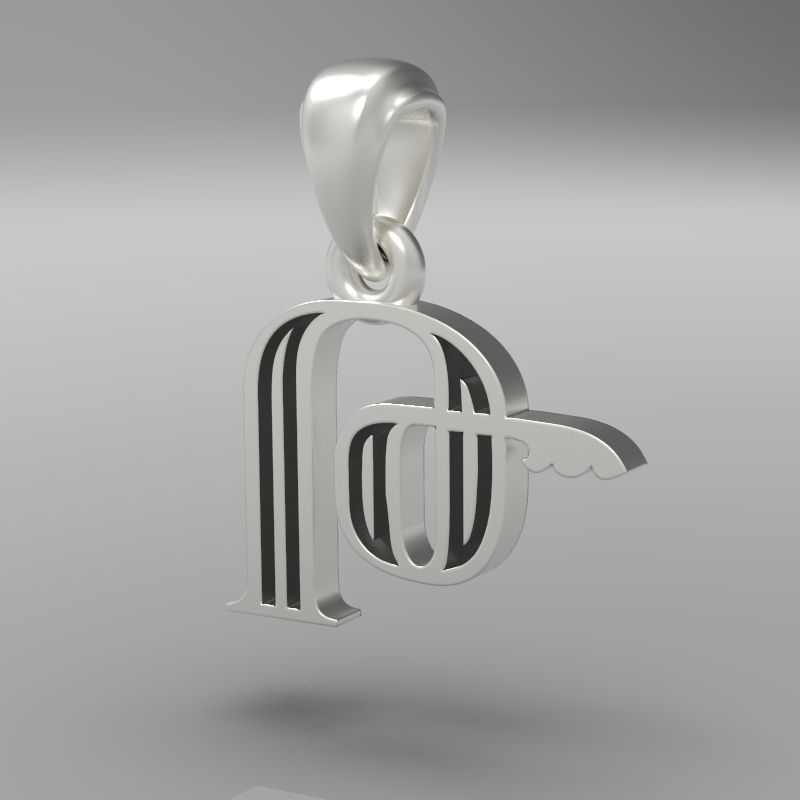 Decorative Letter The 3D print model_20