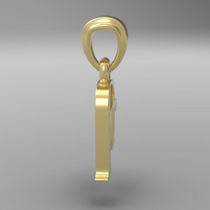 Decorative Letter The 3D print model_14