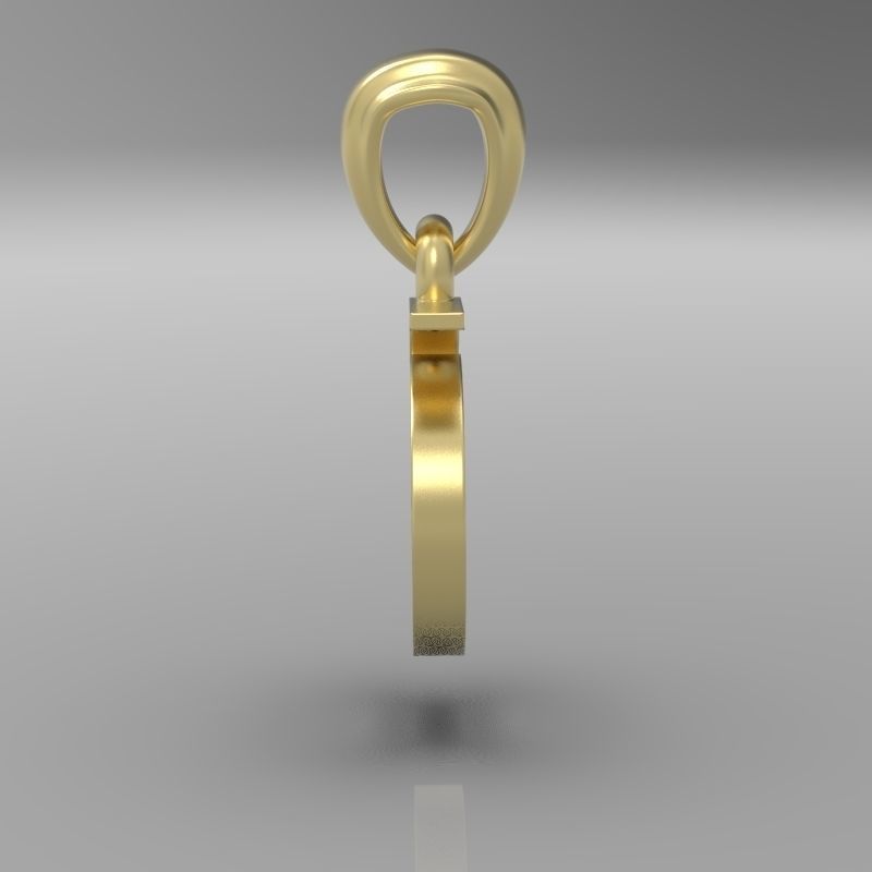 Decorative Letter Sh 3D print model_14