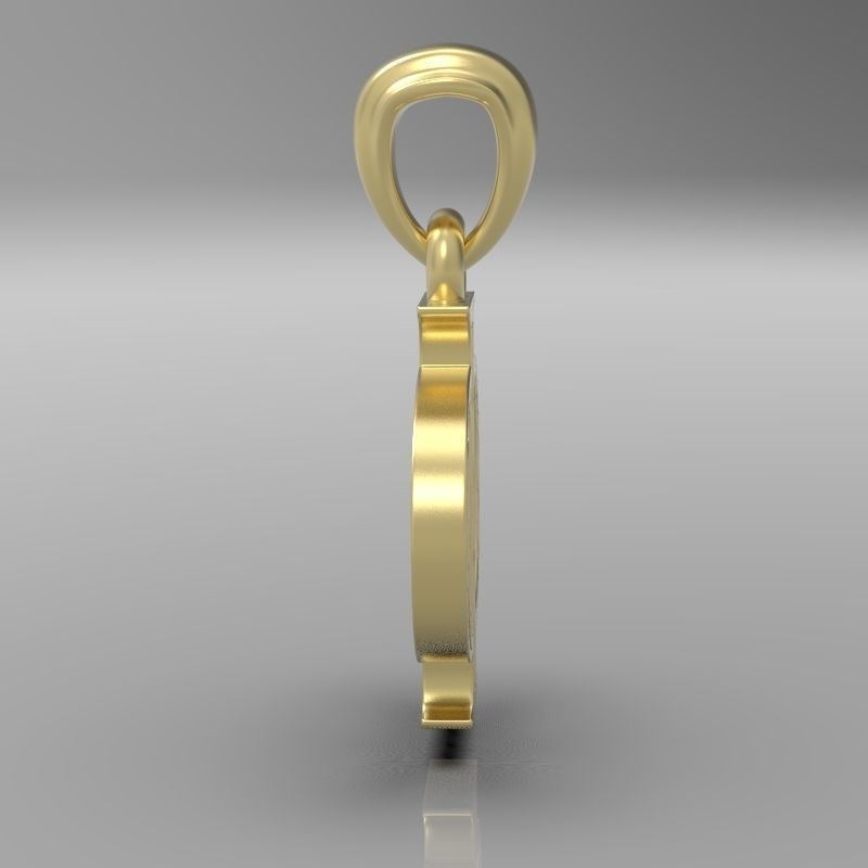 Decorative Letter Ph 3D print model_14