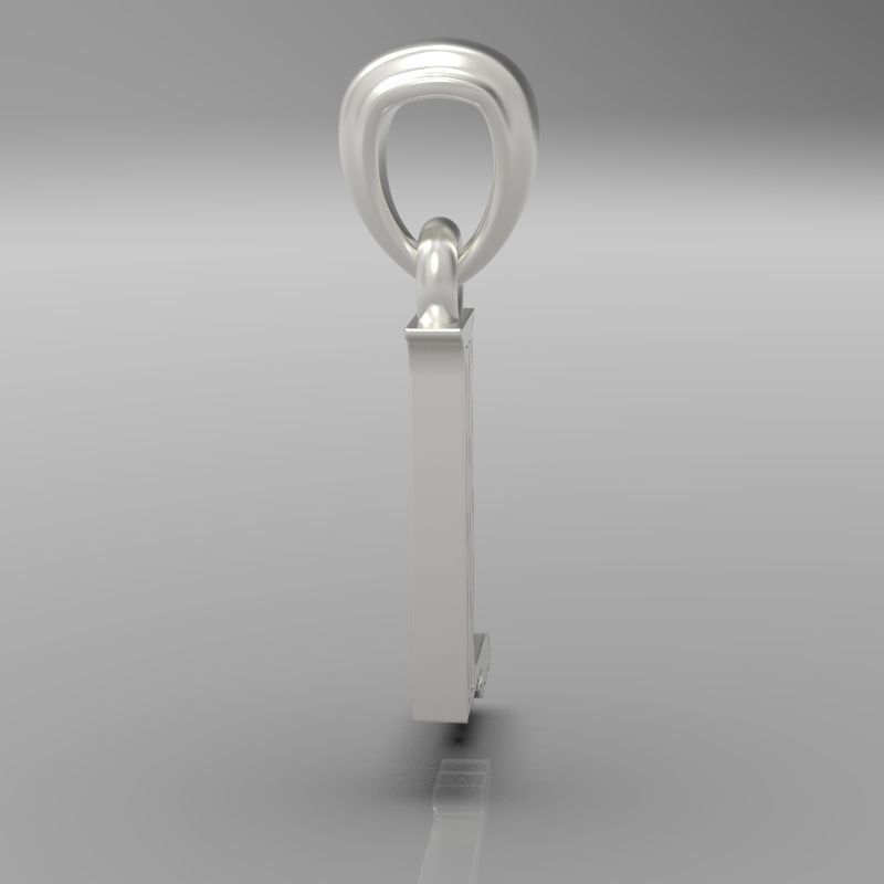 Decorative Letter L 3D print model_18