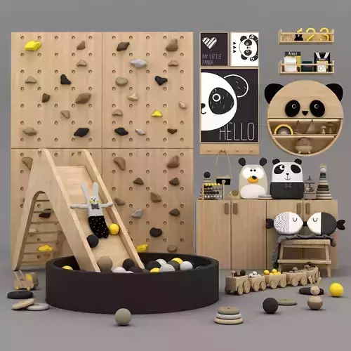 toys and furniture set 