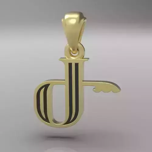 Decorative Letter Ge