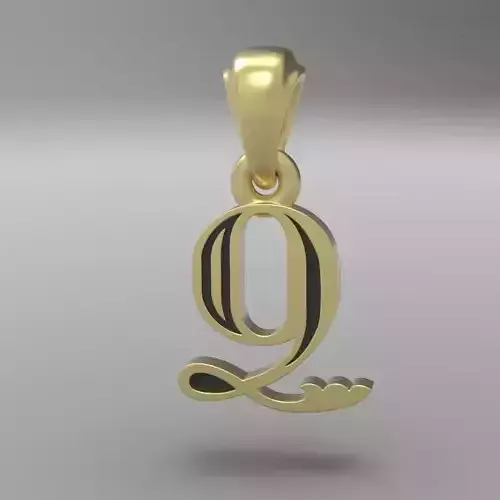 Decorative Letter Dz