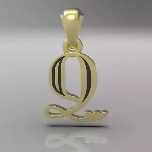 Decorative Letter Dj