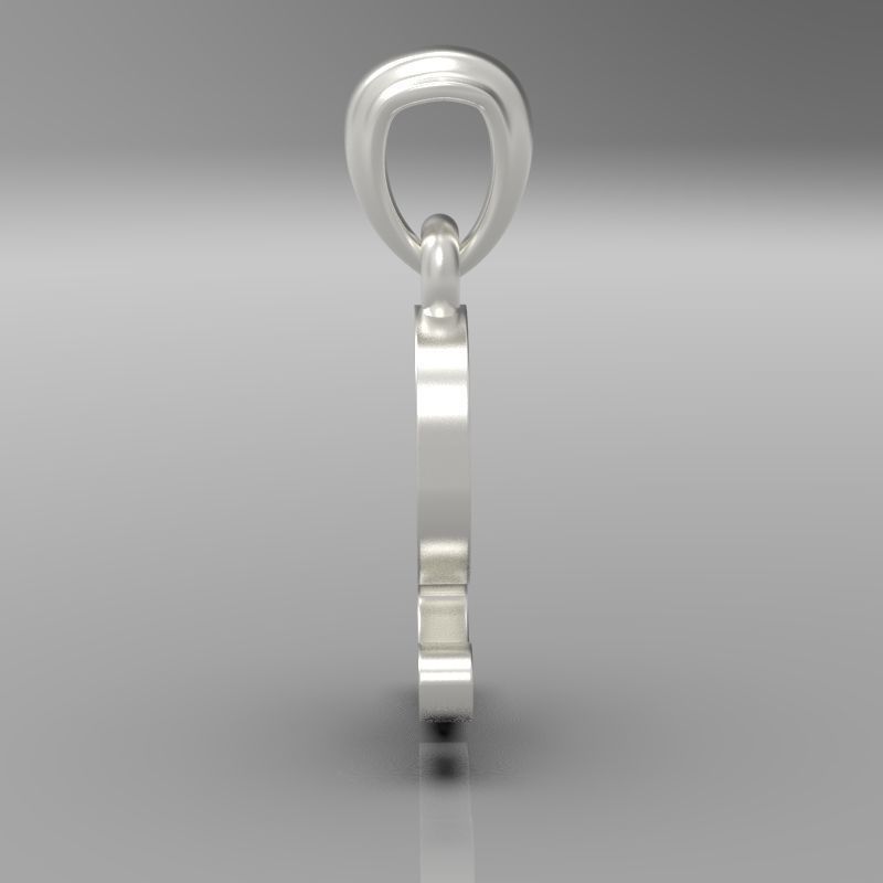 Decorative Letter Dj 3D print model_25