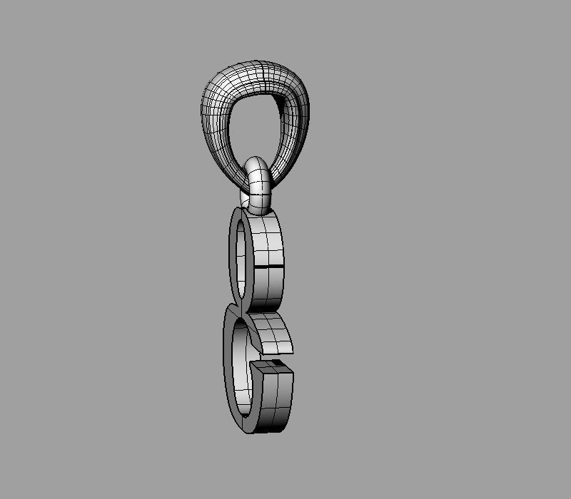 Decorative Letter C 3D print model_9