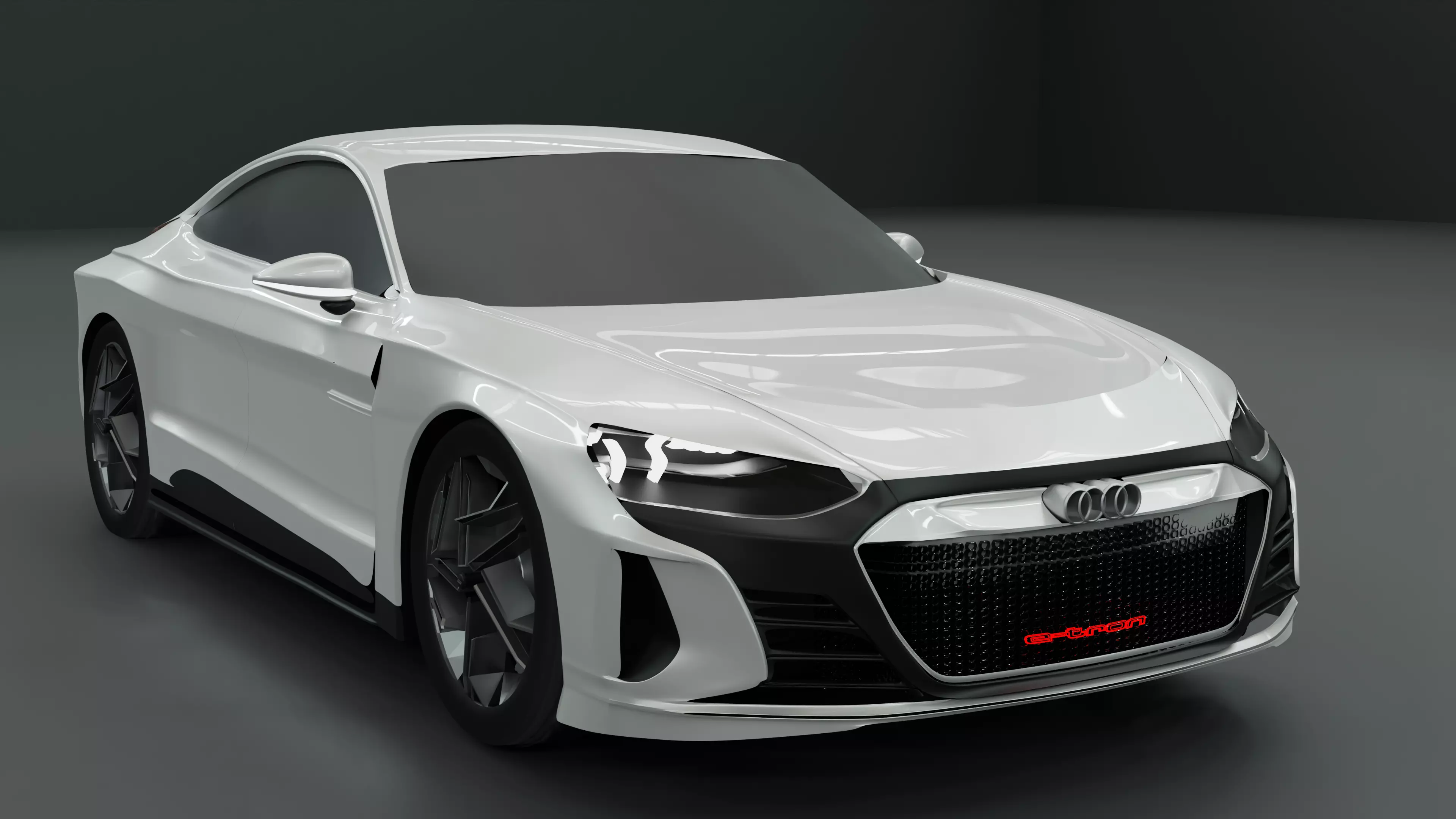 Audi e-TRON GT 3D model_0