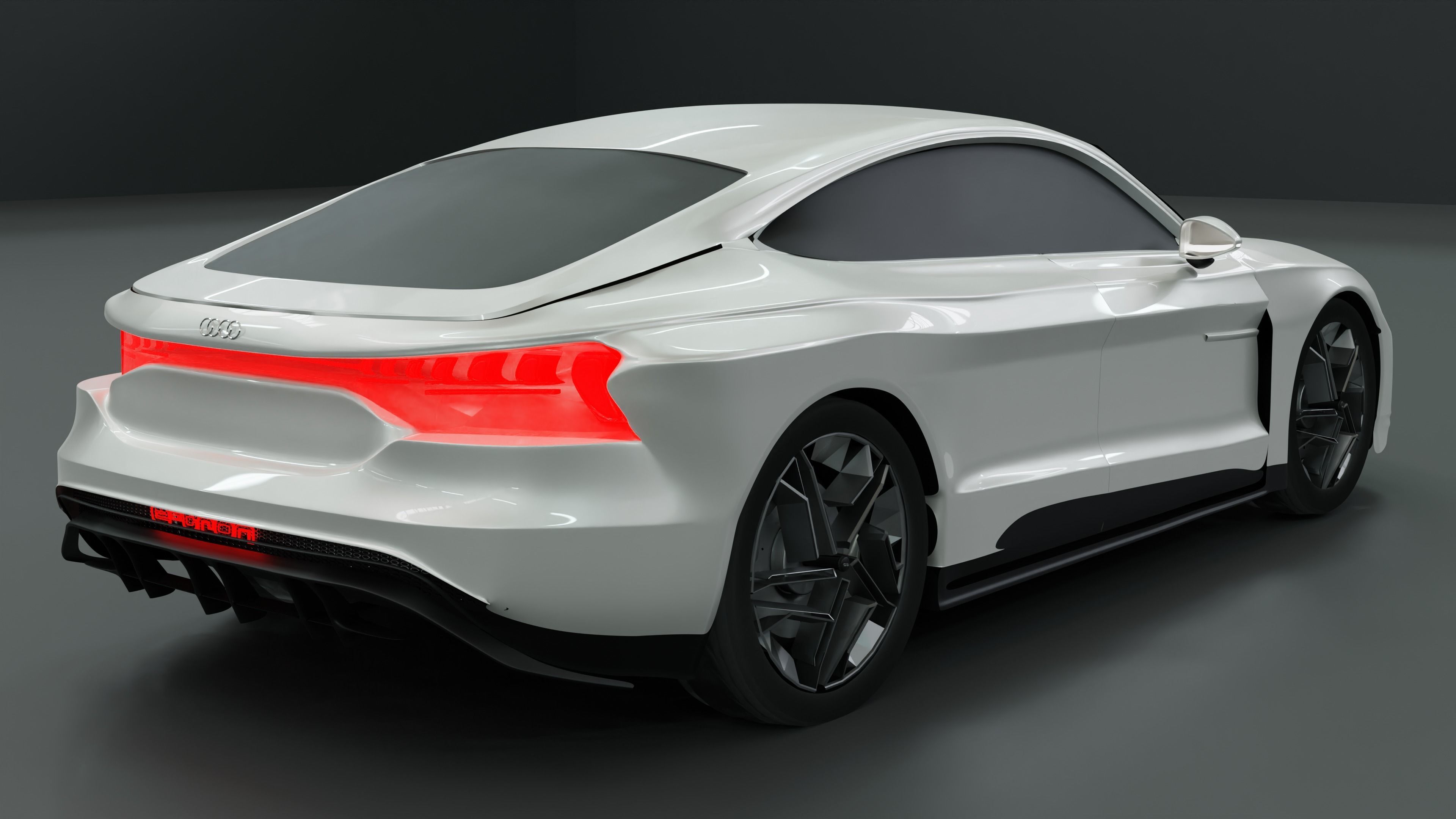 Audi e-TRON GT 3D model_5