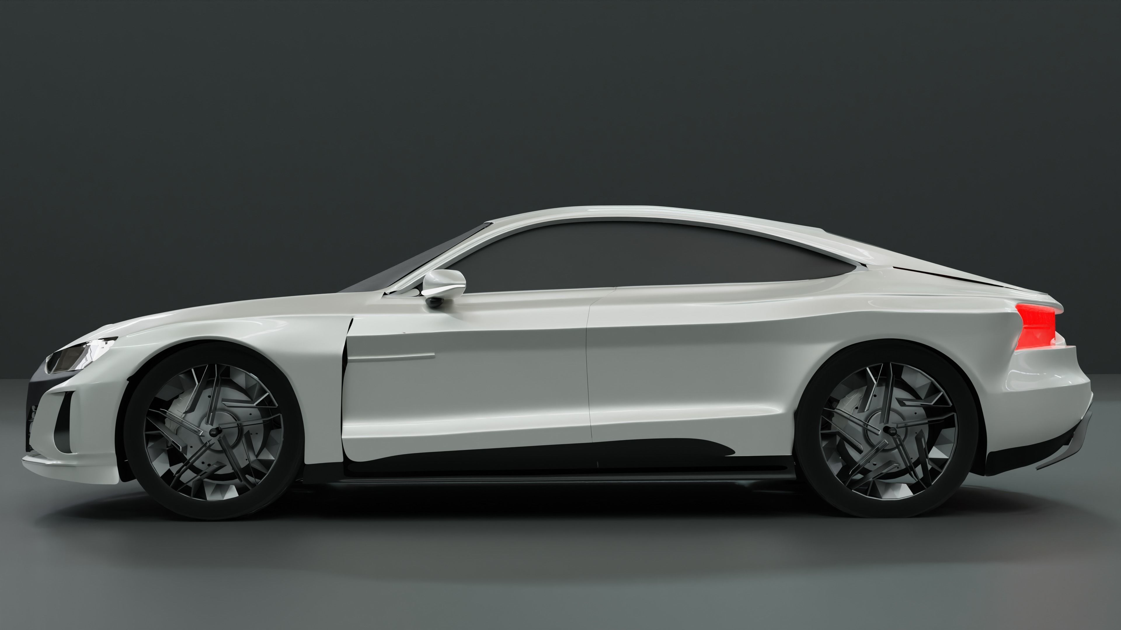 Audi e-TRON GT 3D model_7