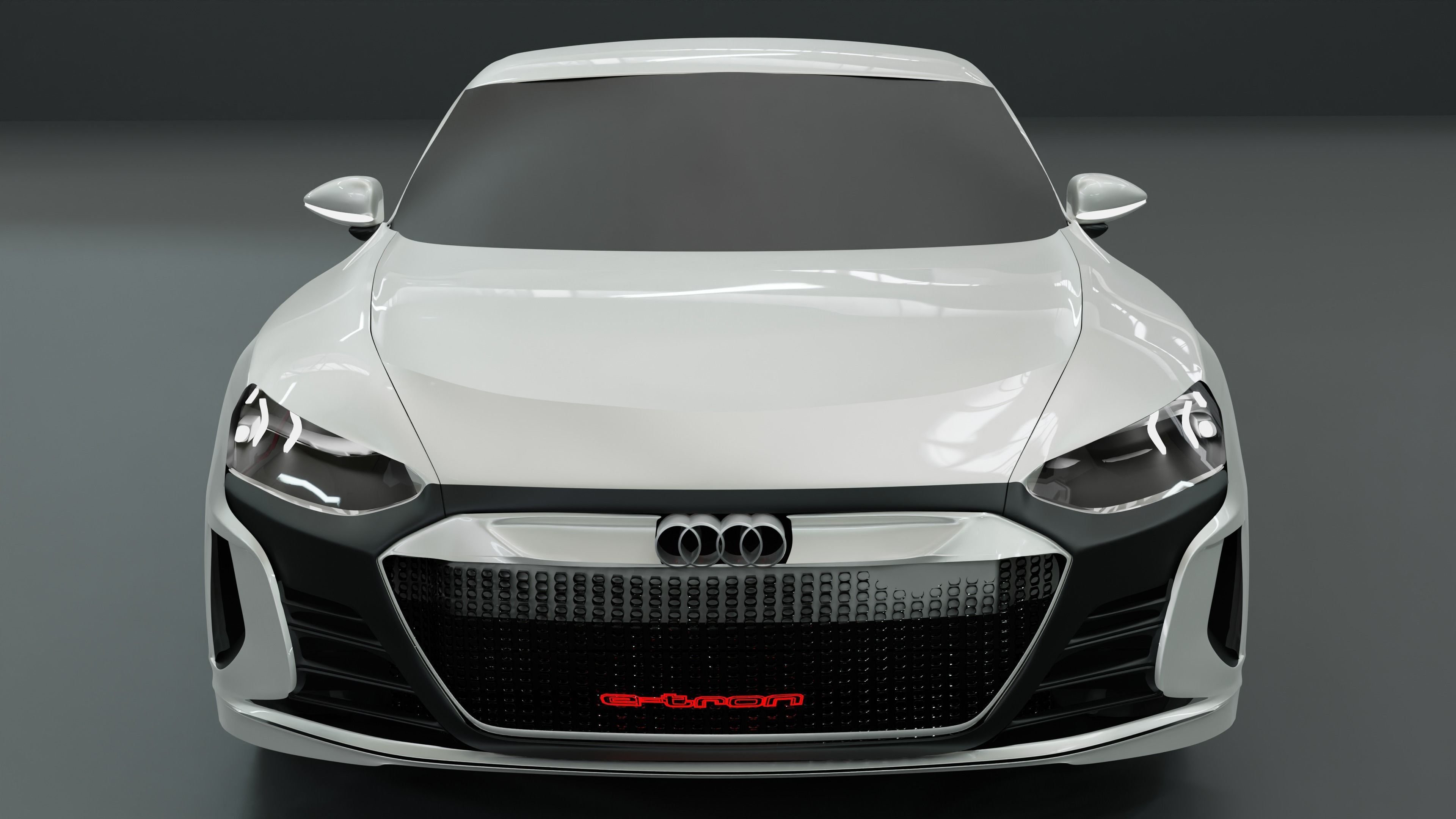 Audi e-TRON GT 3D model_2