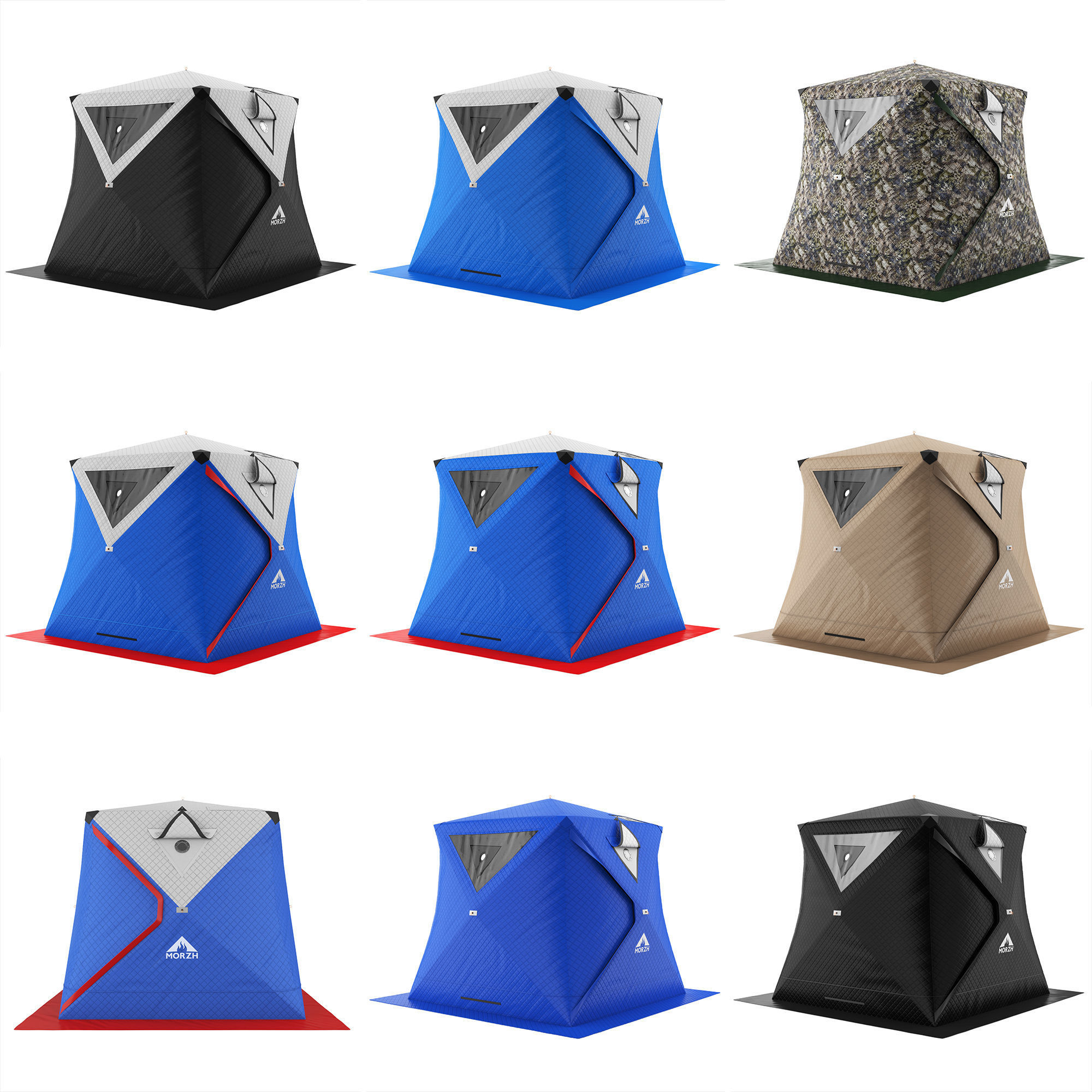 Camping Tent - Walrus 2 3D model