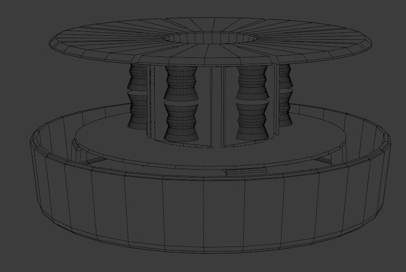 CometS-LED doctor who sonic screwdriver Low-poly 3D model_5