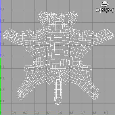 Low Poly Great Dane Low-poly 3D model_6