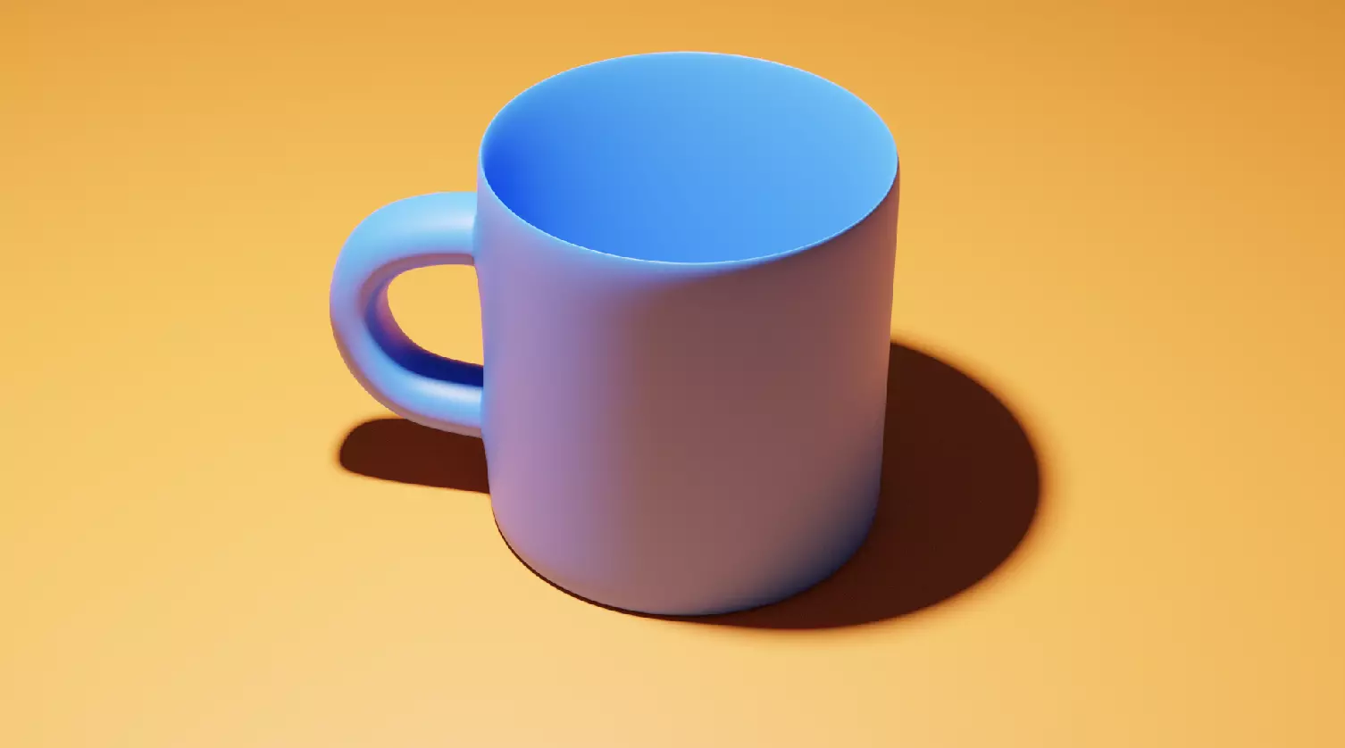 3D Cup mug 3D model_0
