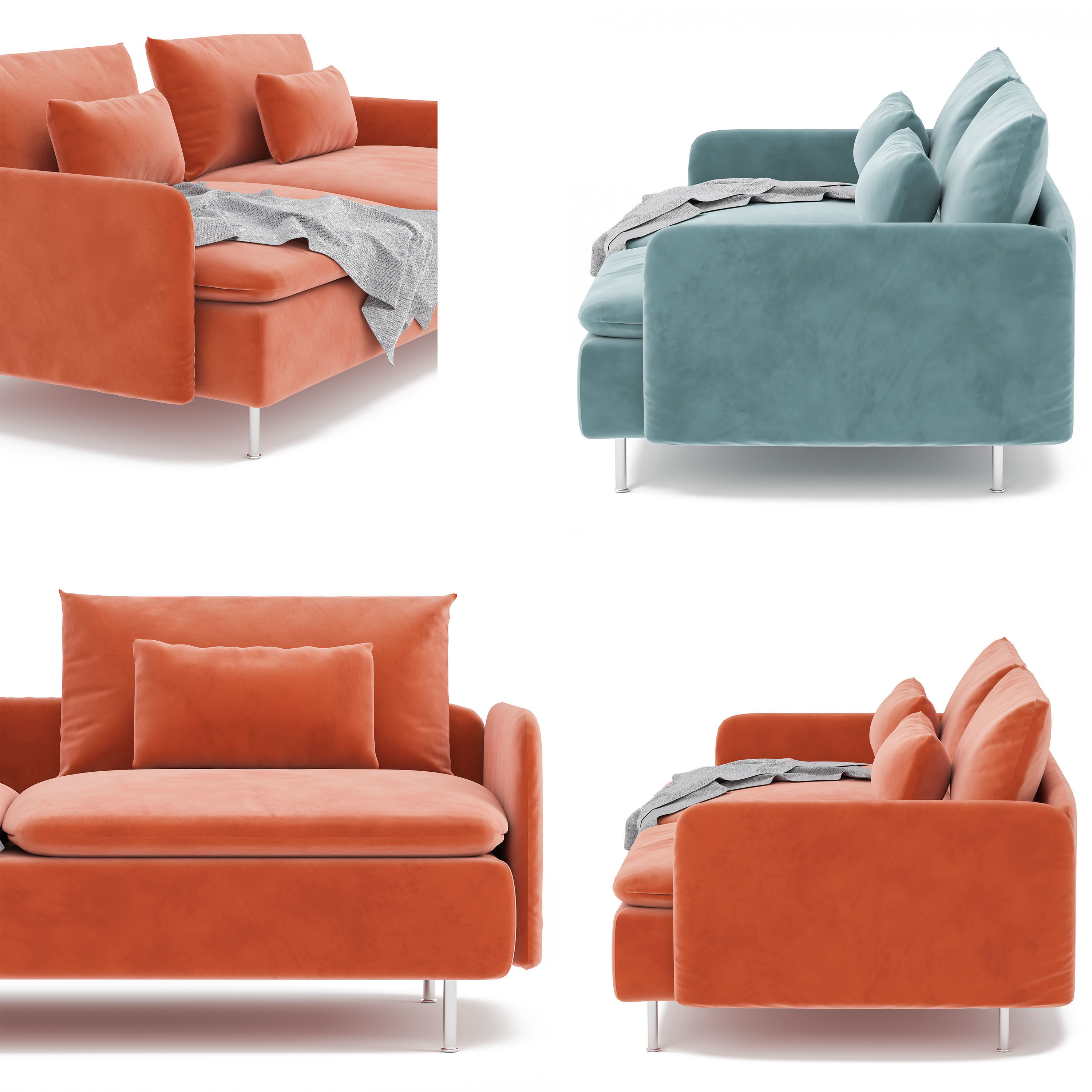 Soderhamn Sofa 3D model_3