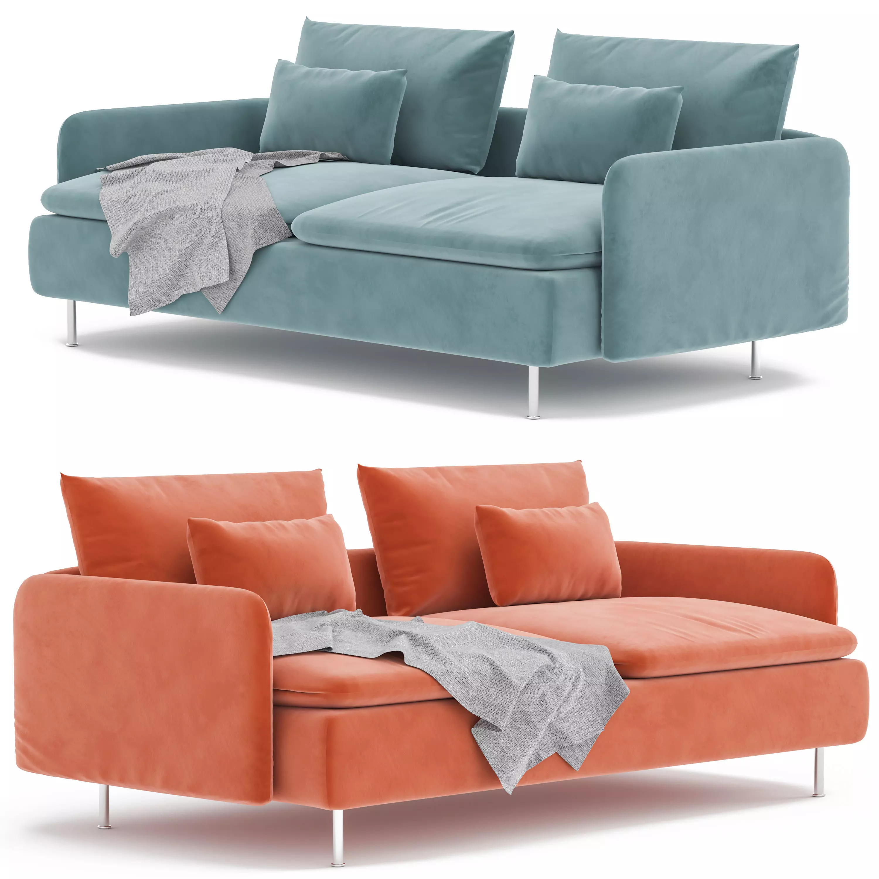 Soderhamn Sofa 3D model_0
