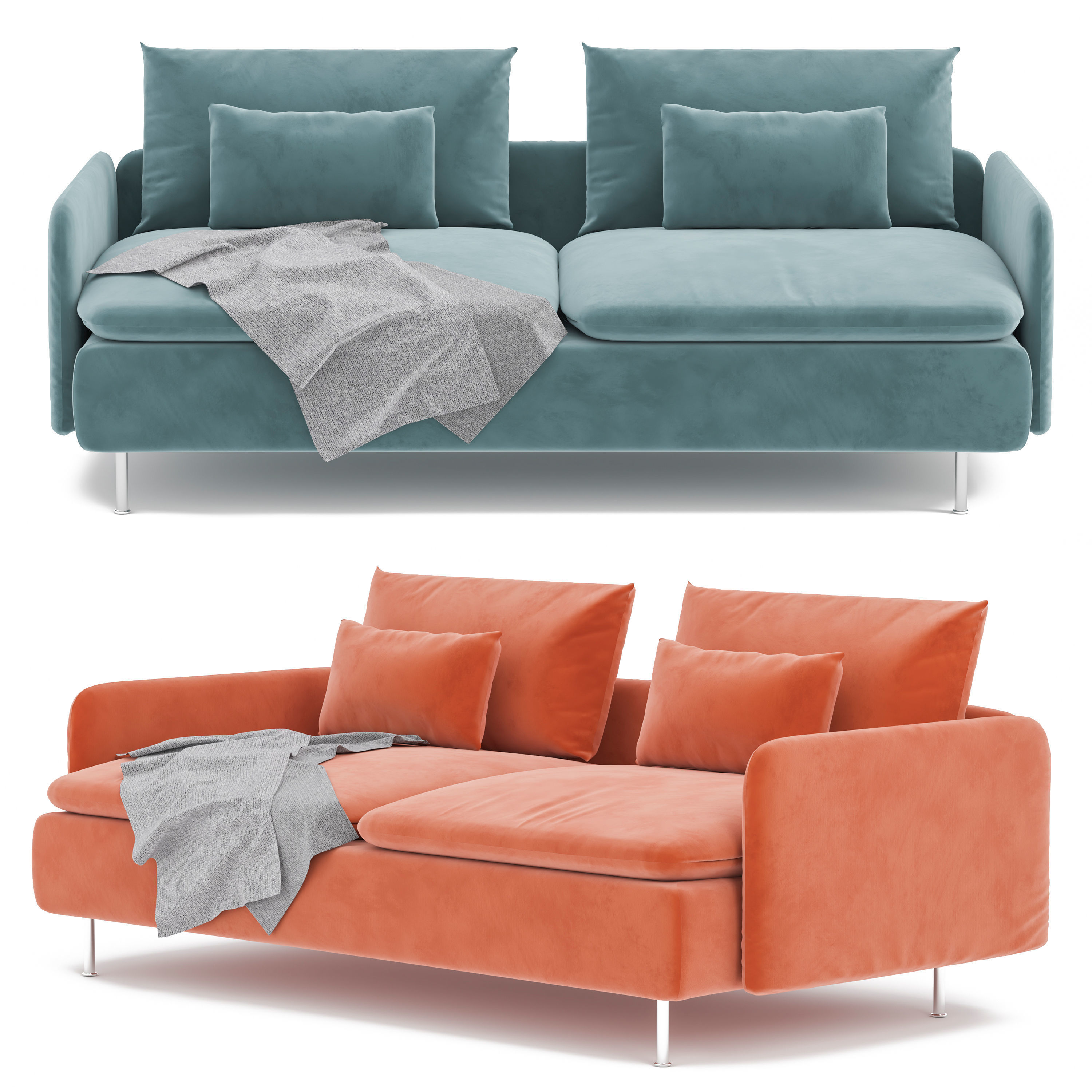 Soderhamn Sofa 3D model_2