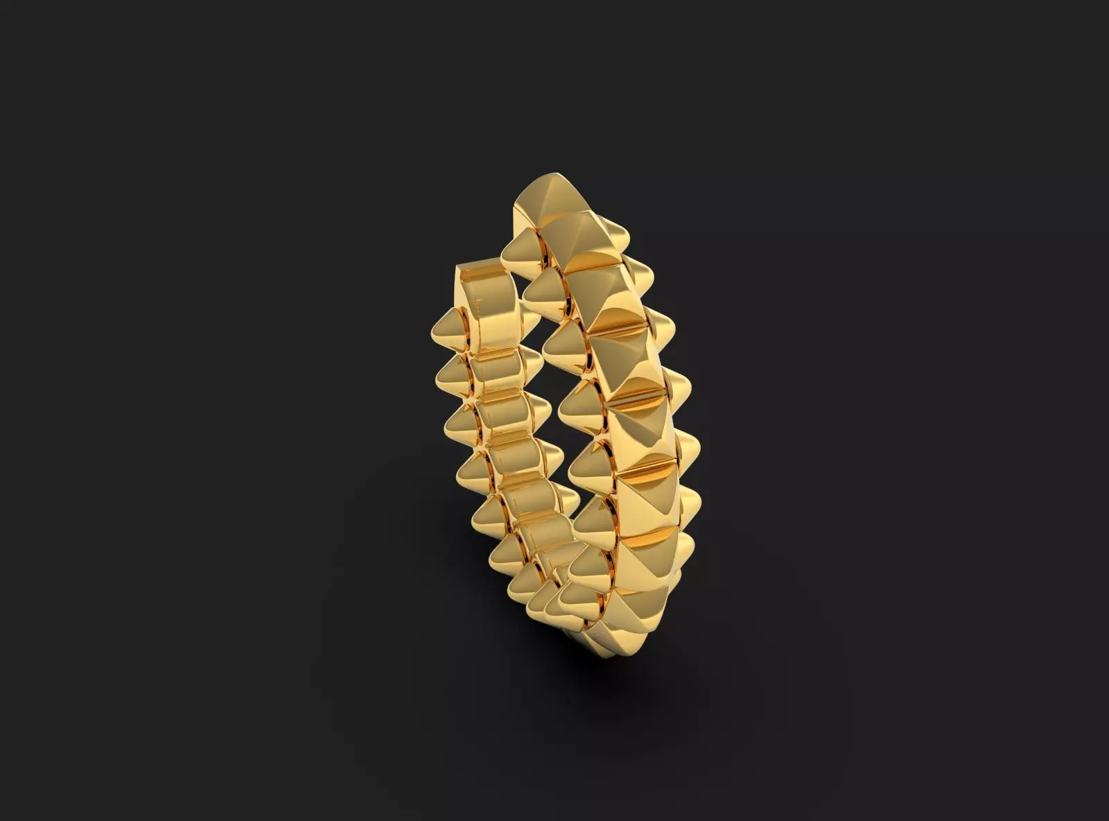Woman Earrings 3D print model_0