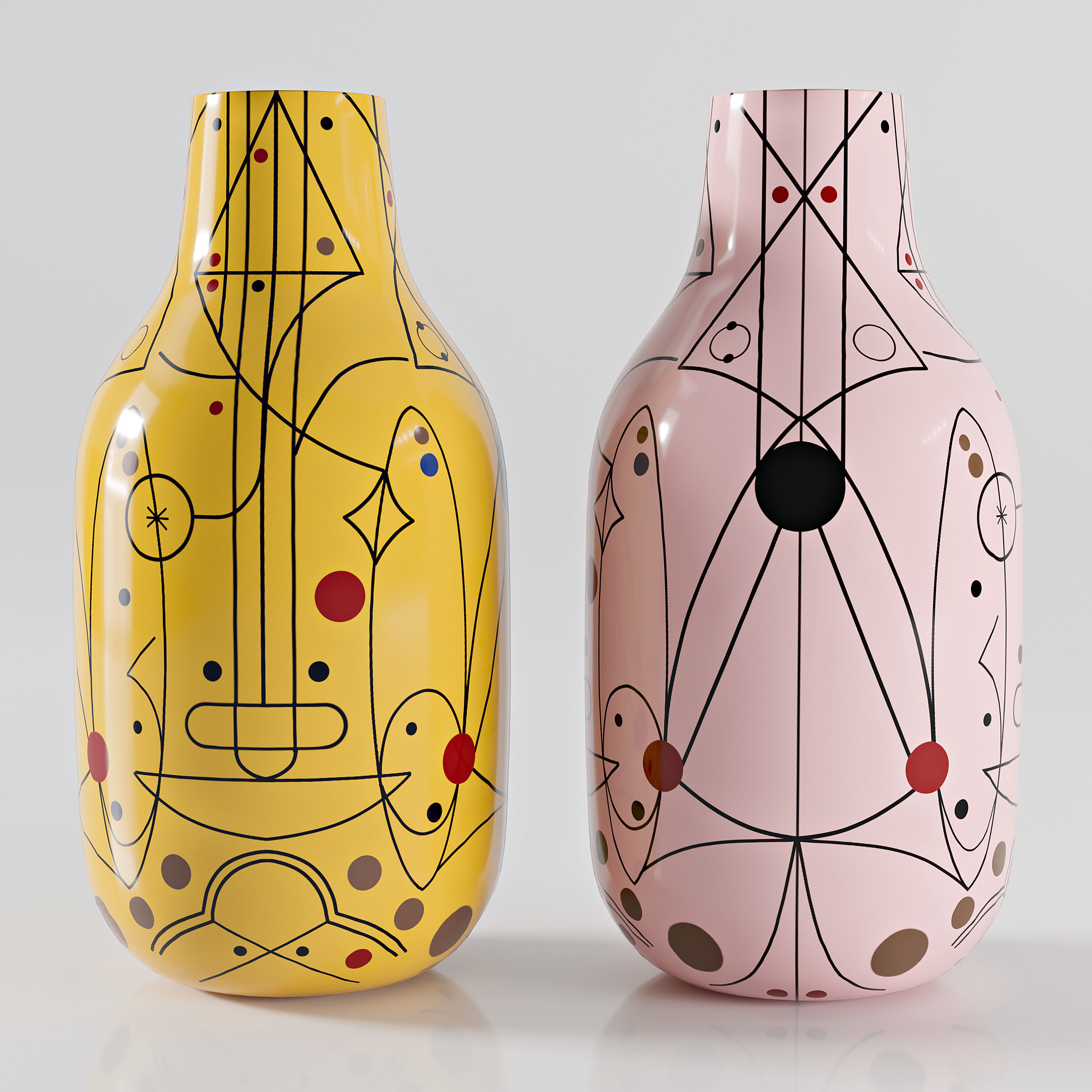 Strypy Vases Bosa 3D model_2