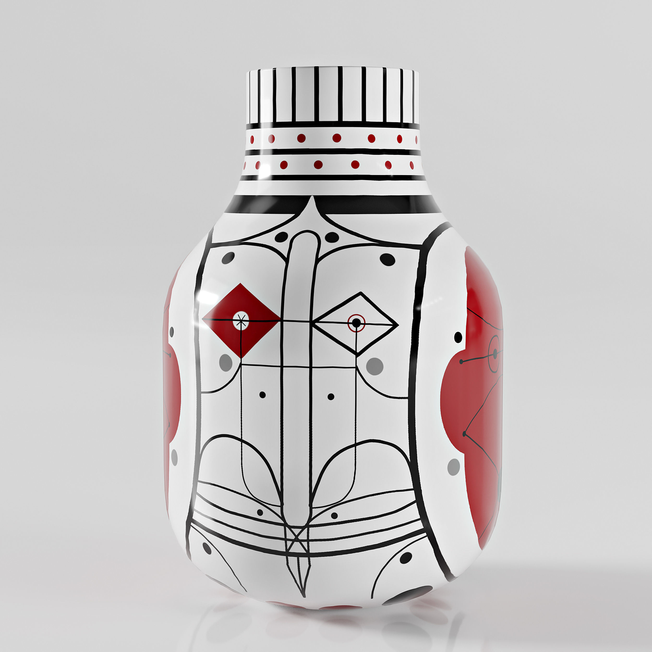 Strypy Vases Bosa 3D model_1