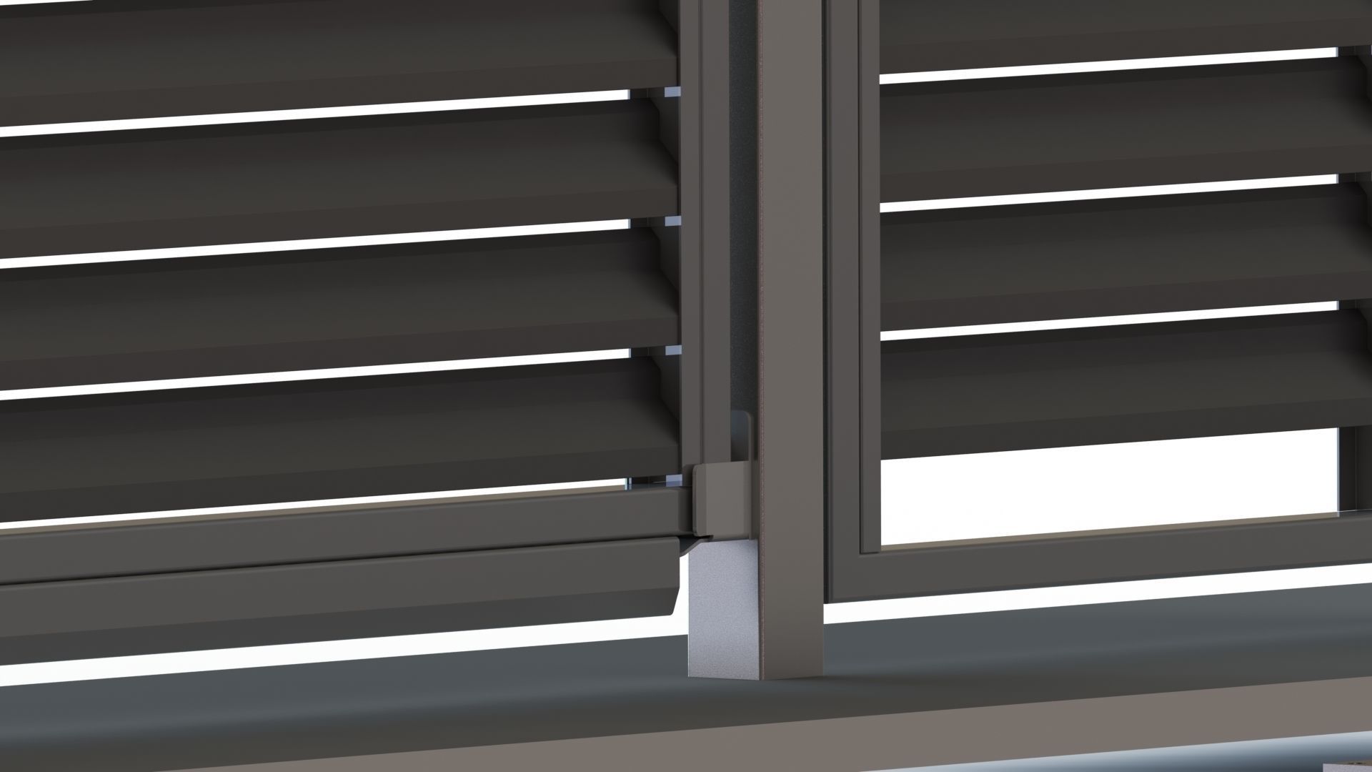 SLIDING GATE 3D model_1