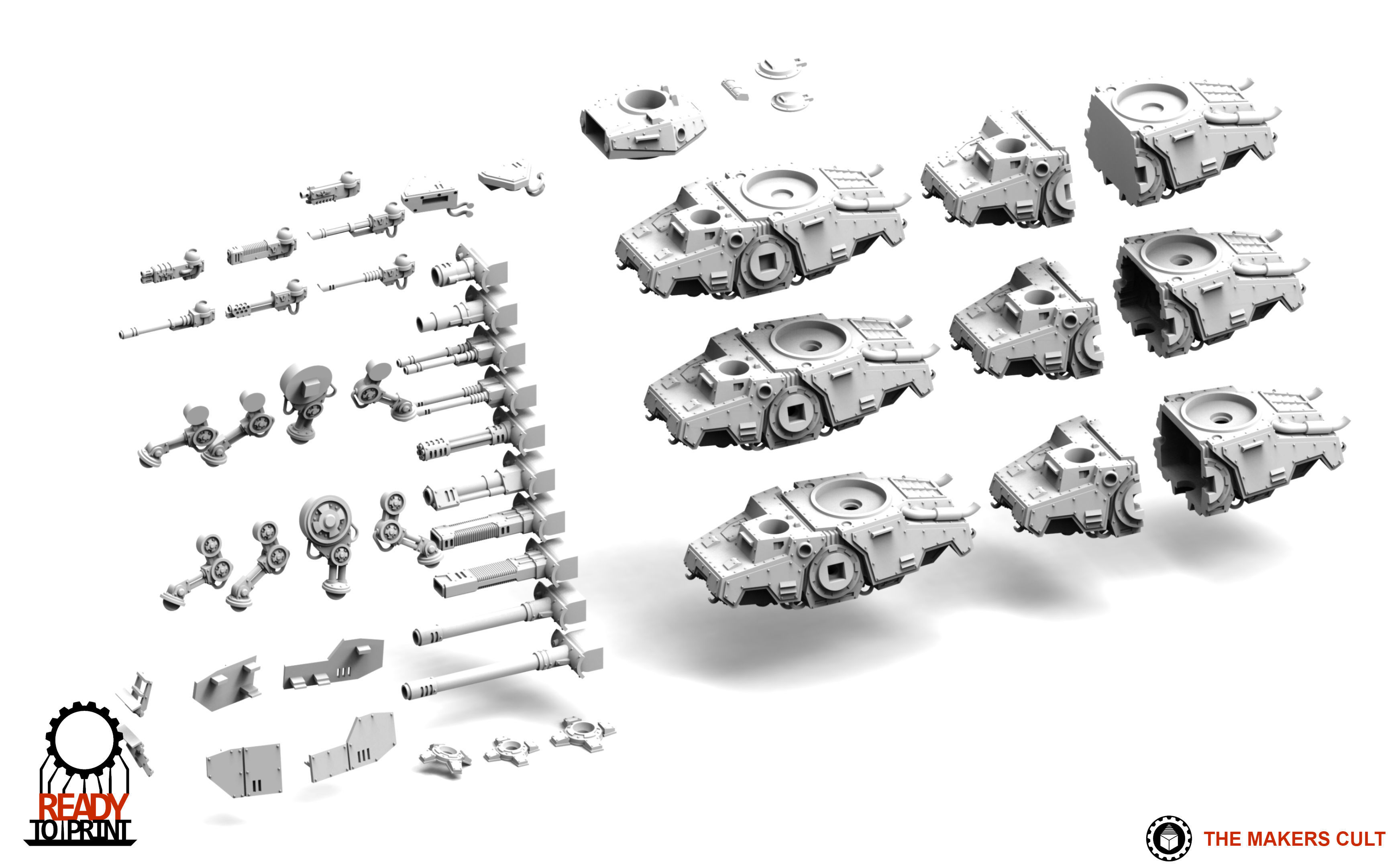 Valour Korps - Battle Walker 3D print model_3