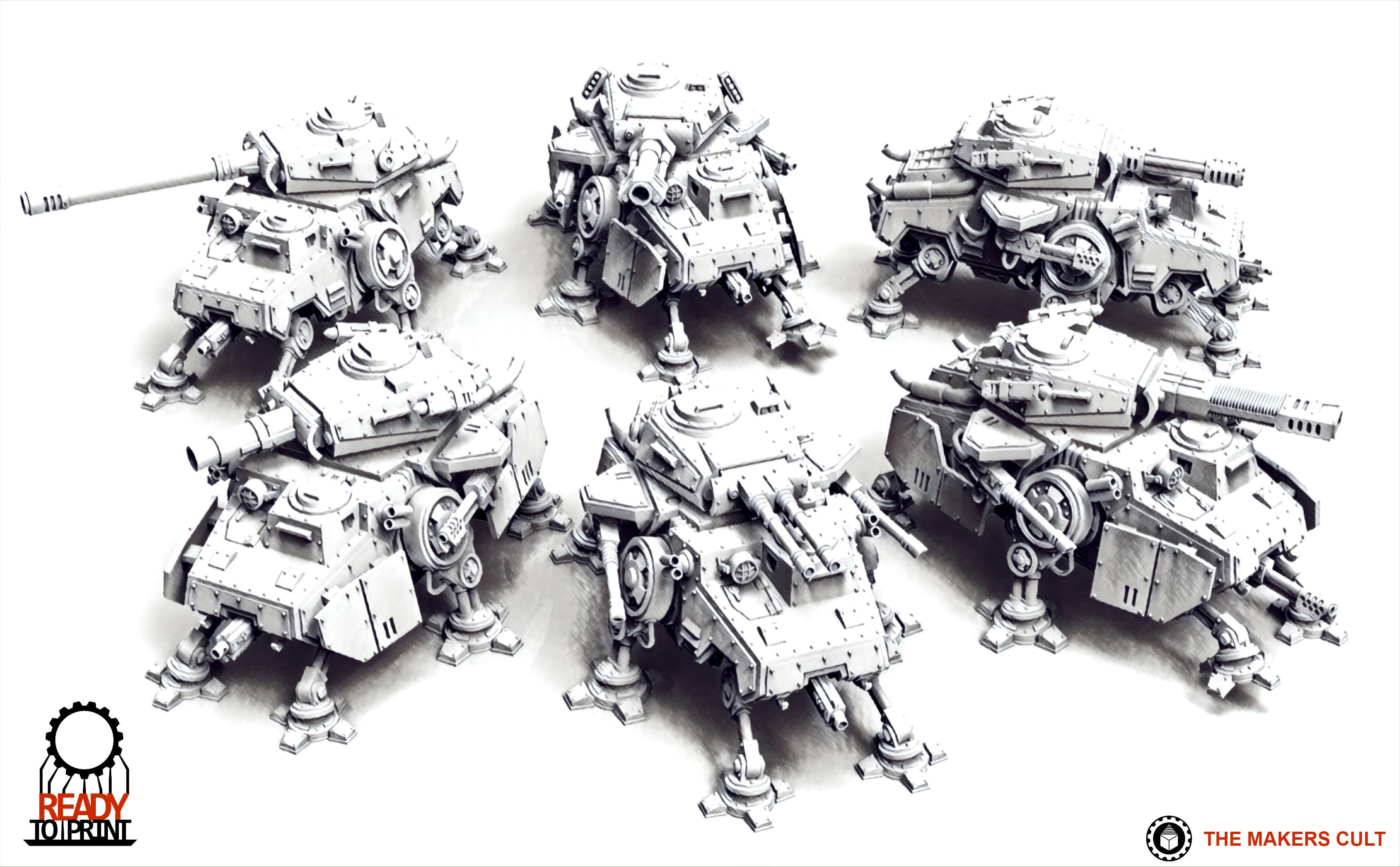 Valour Korps - Battle Walker 3D print model_37