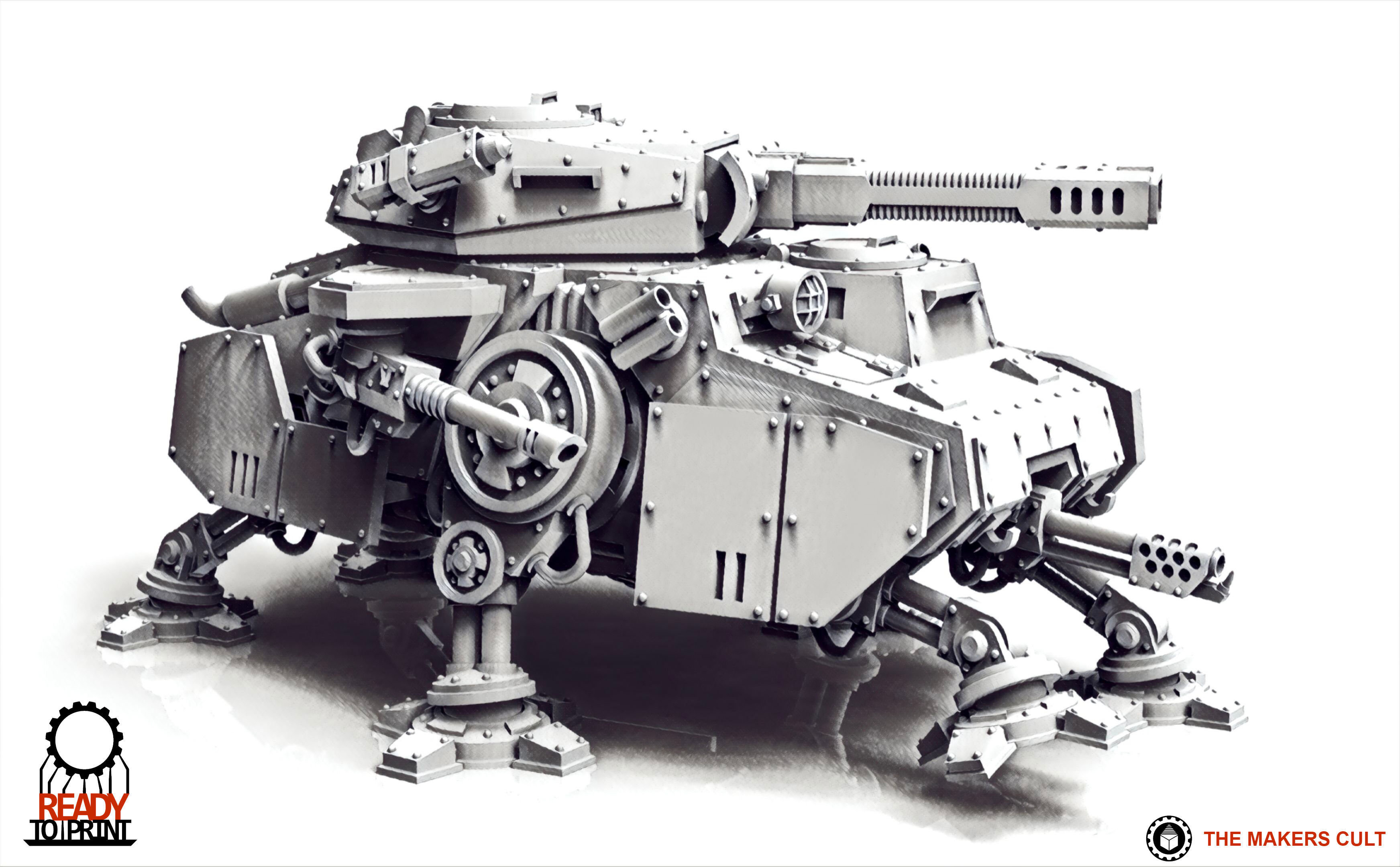 Valour Korps - Battle Walker 3D print model_31