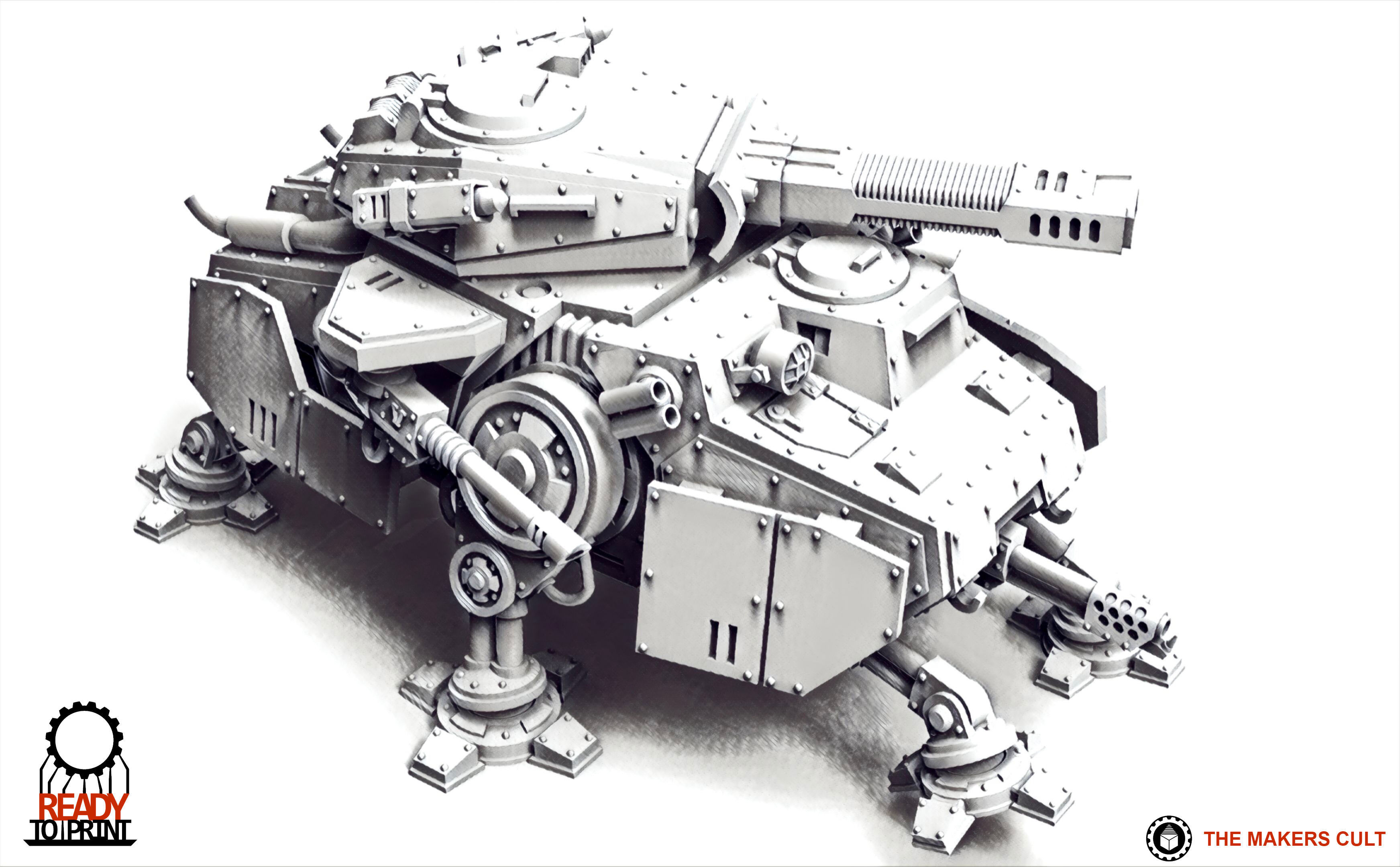 Valour Korps - Battle Walker 3D print model_29