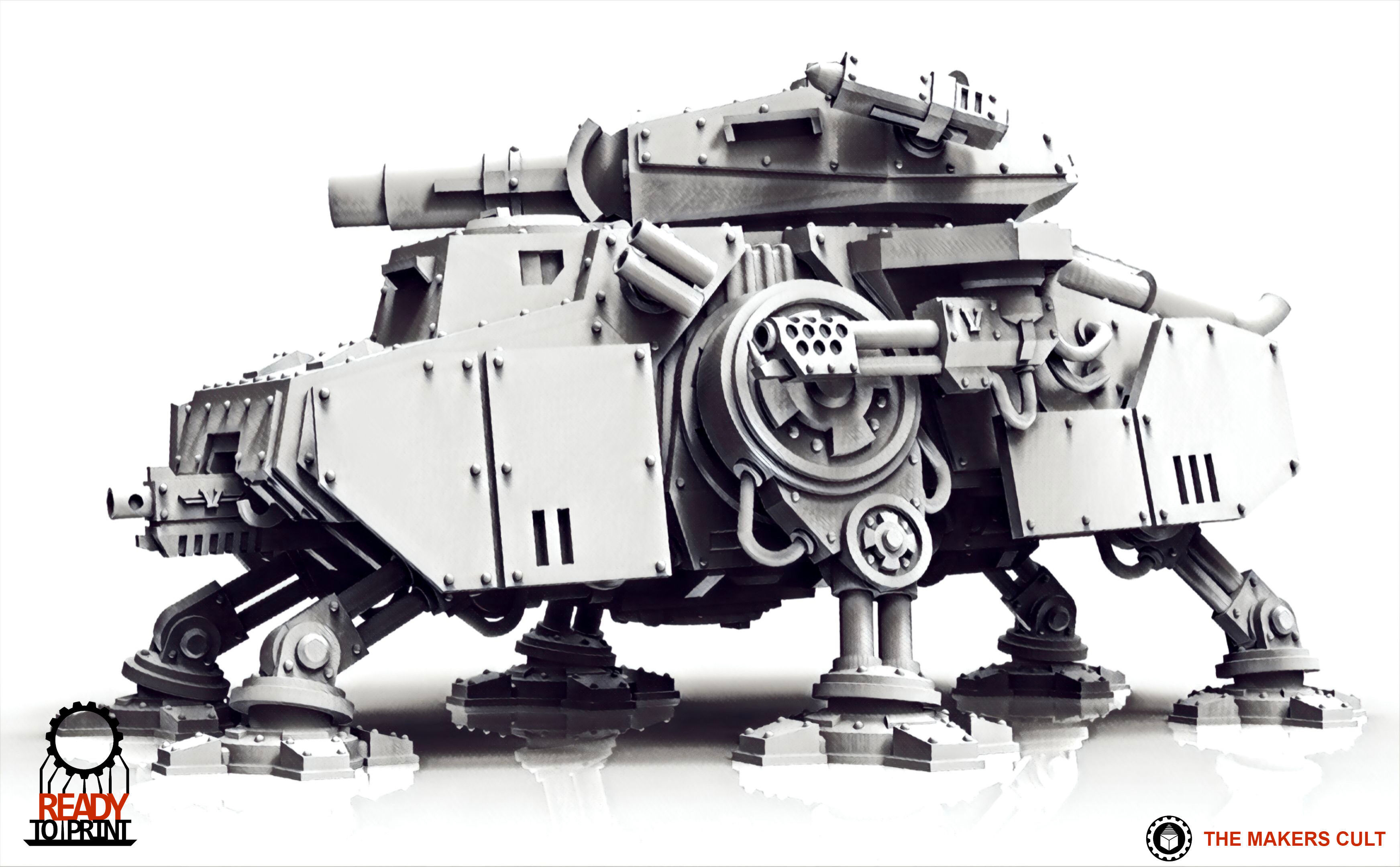 Valour Korps - Battle Walker 3D print model_33