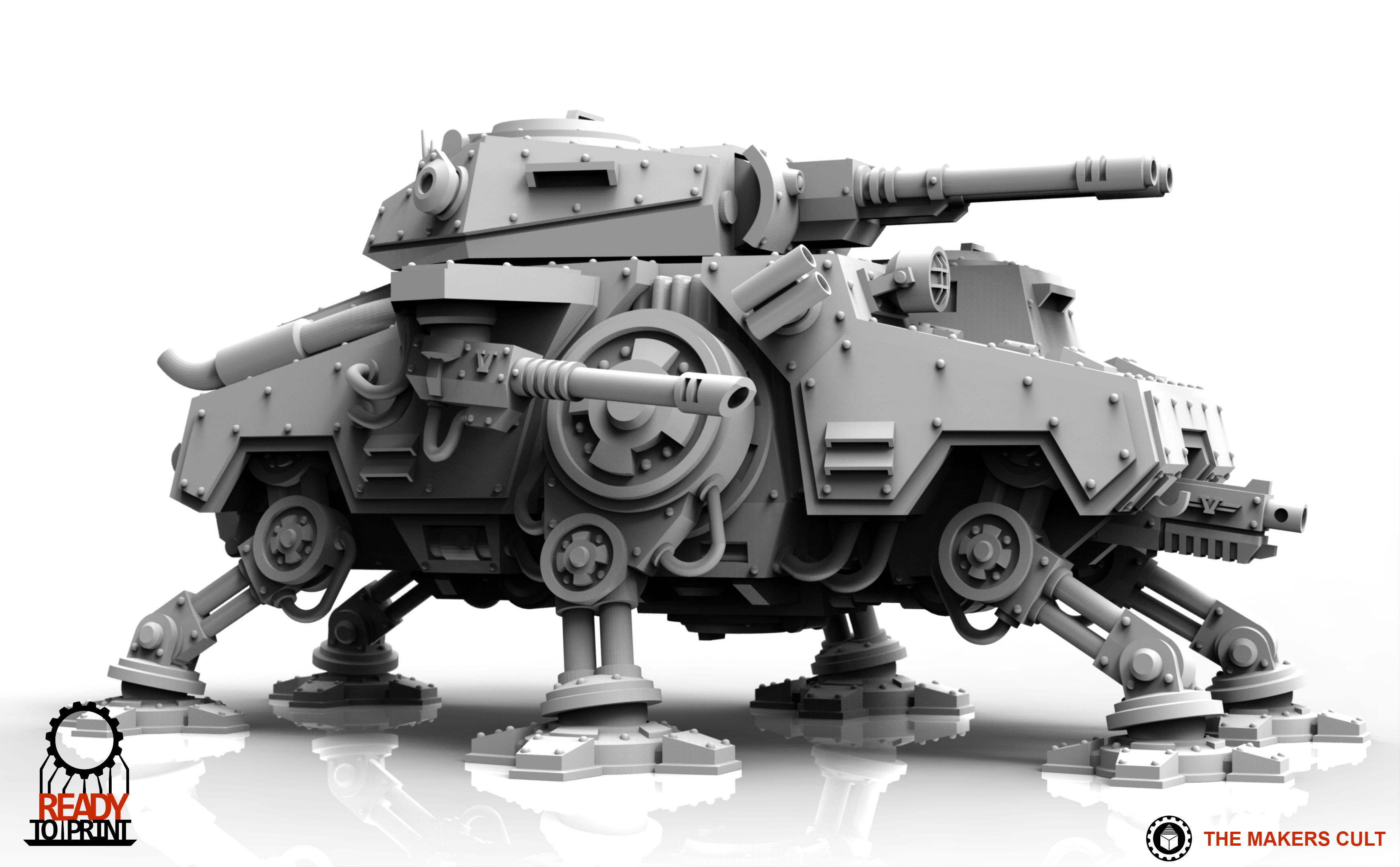 Valour Korps - Battle Walker 3D print model_22