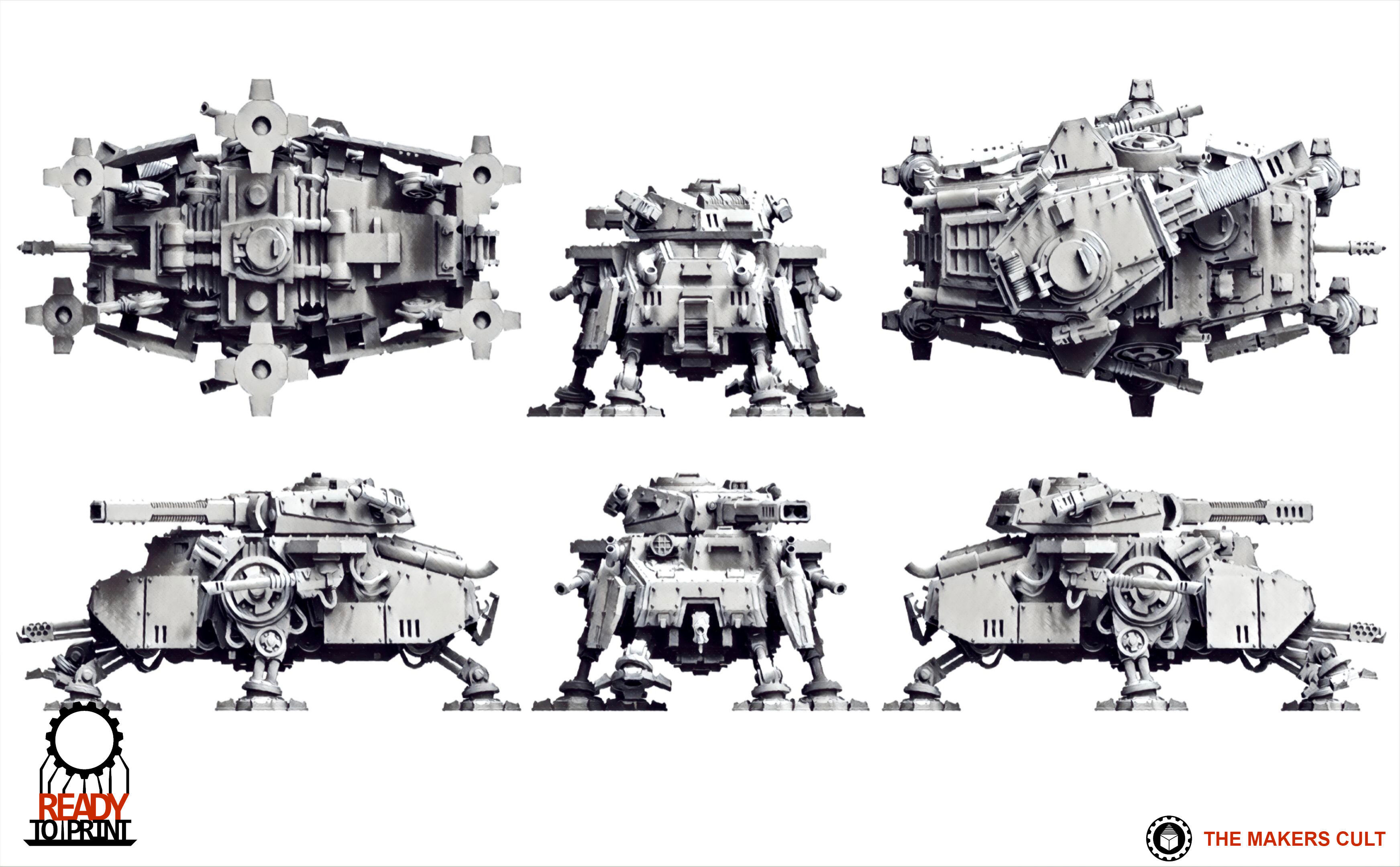 Valour Korps - Battle Walker 3D print model_39