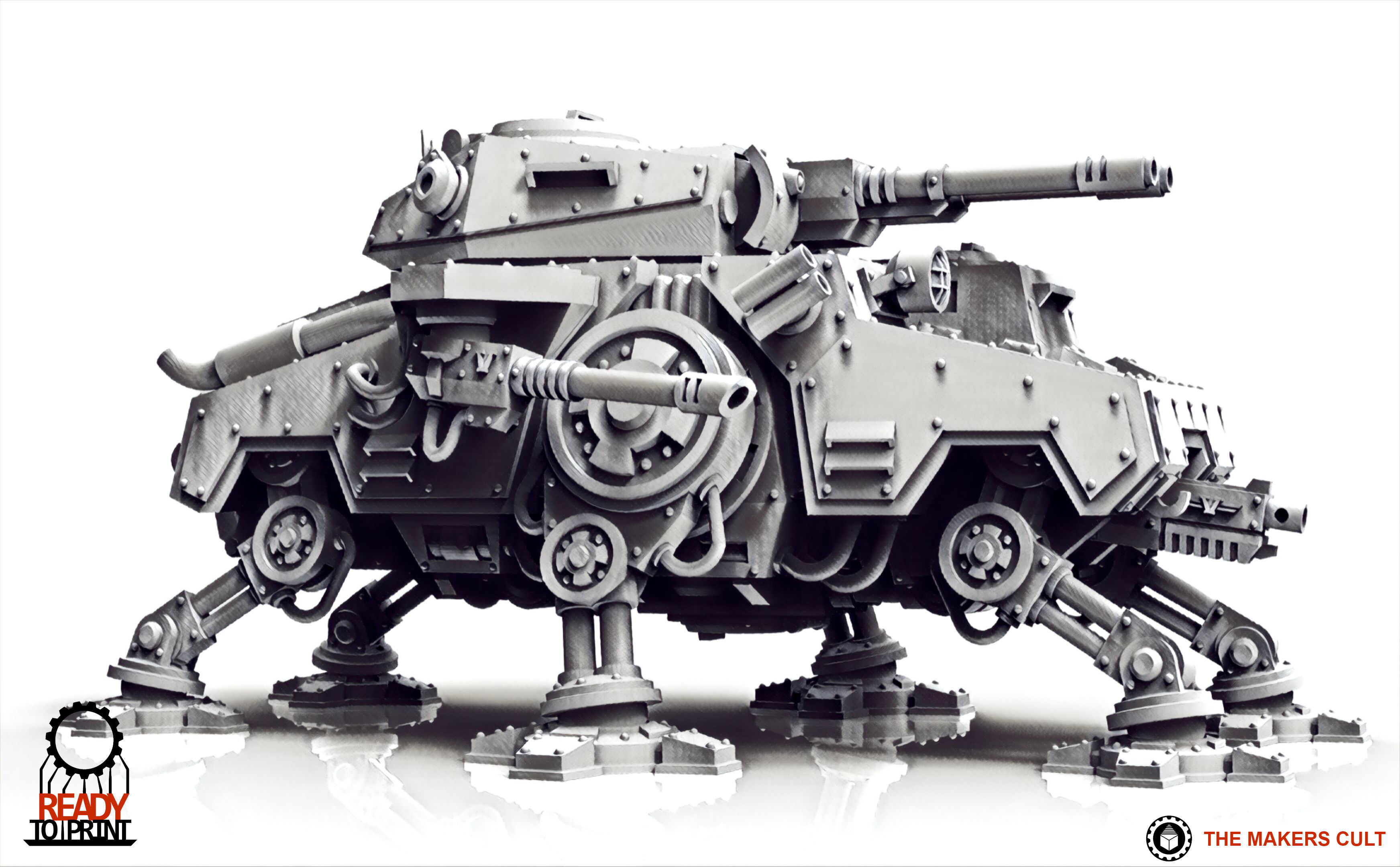 Valour Korps - Battle Walker 3D print model_28